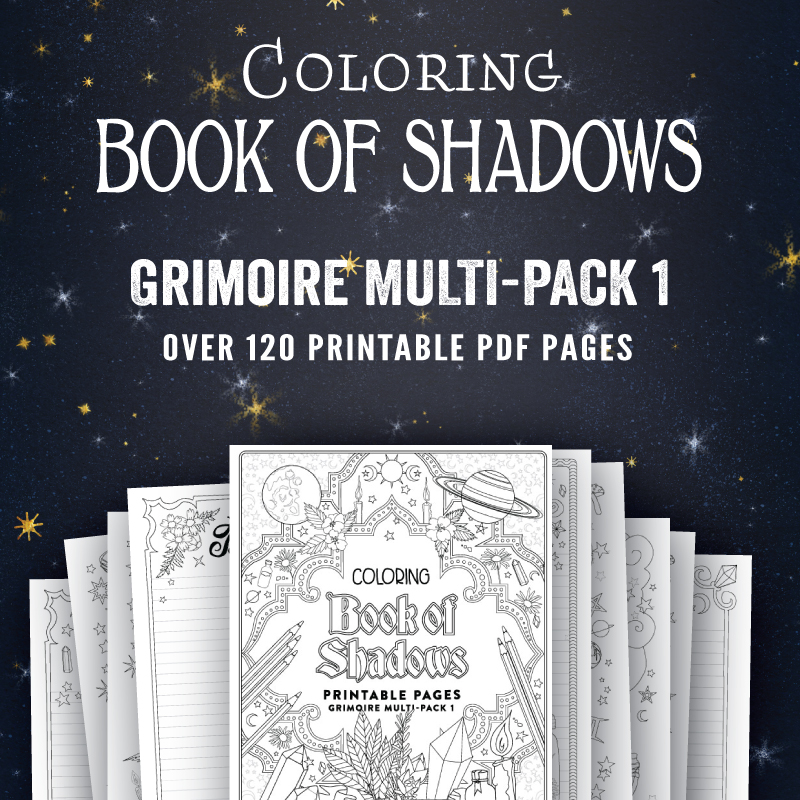 Printable Book Of Shadows Pages