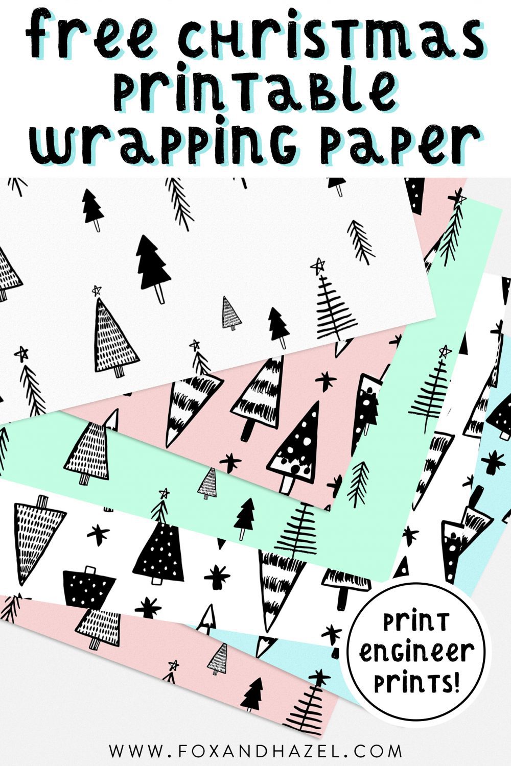 christmas wrapper printable christmas wrapper printable