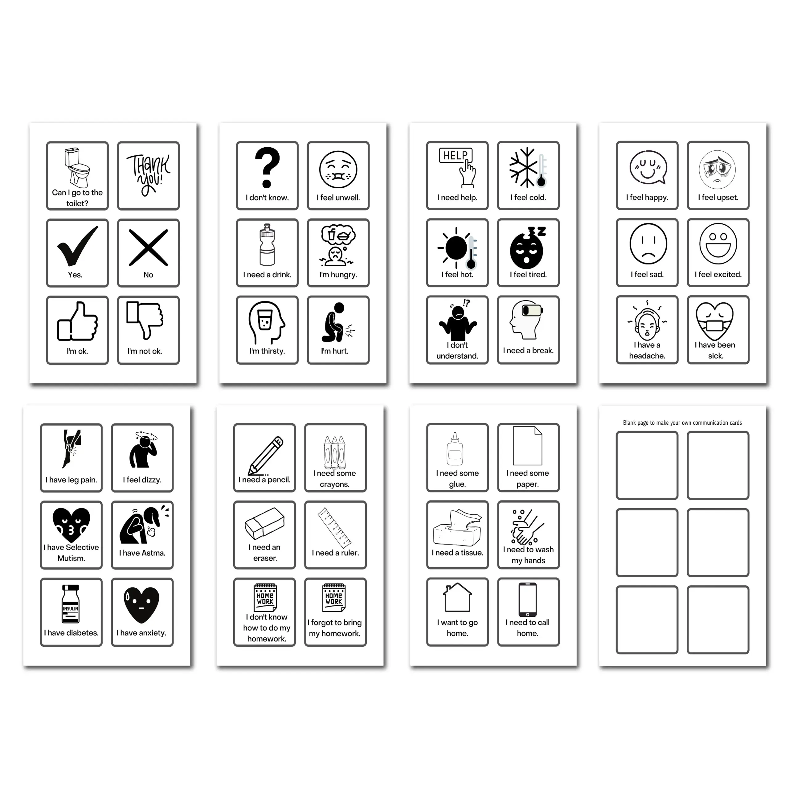 free printable communication cards free printable communication cards