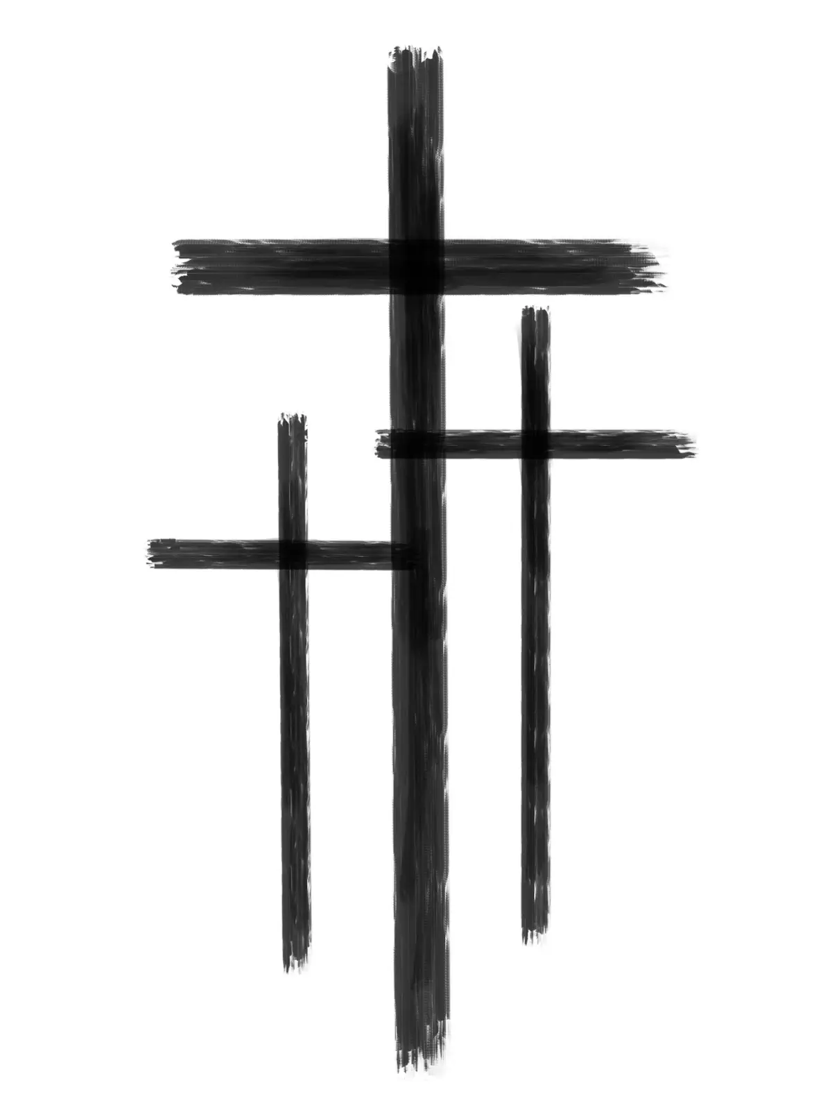Printable Cross Tattoo Stencil Designs