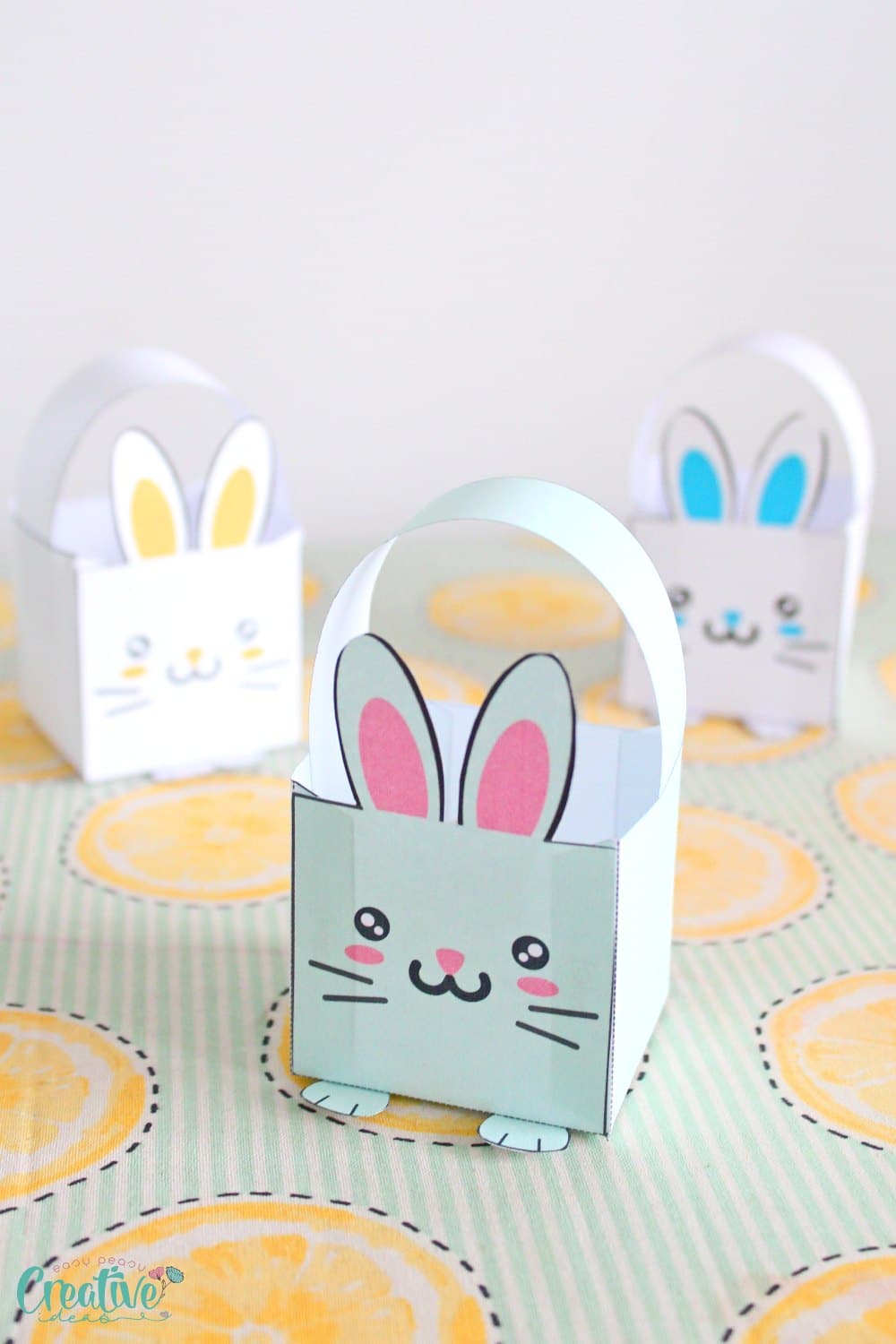 Printable Easter Basket Craft