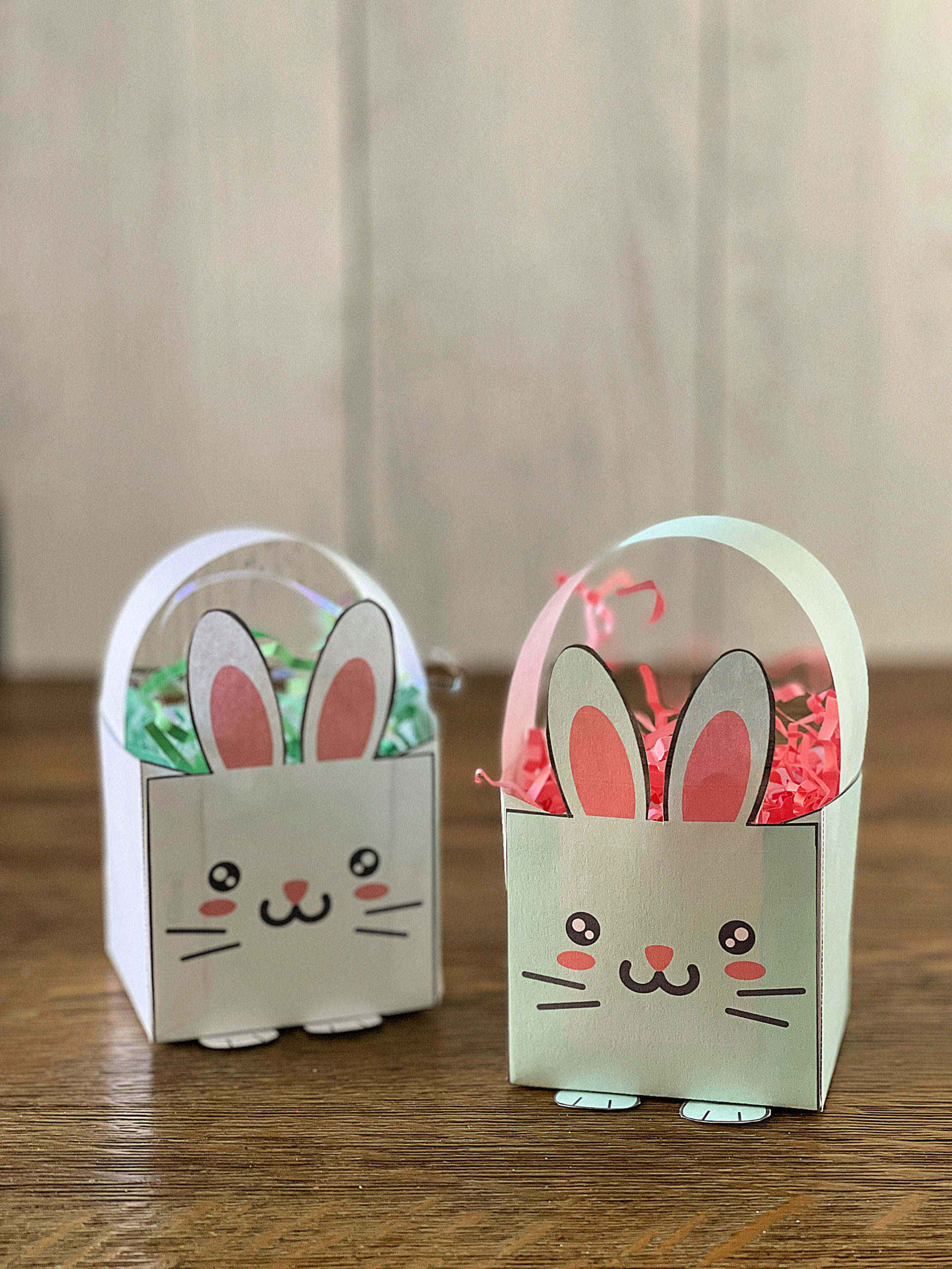 Printable Easter Bunny Basket