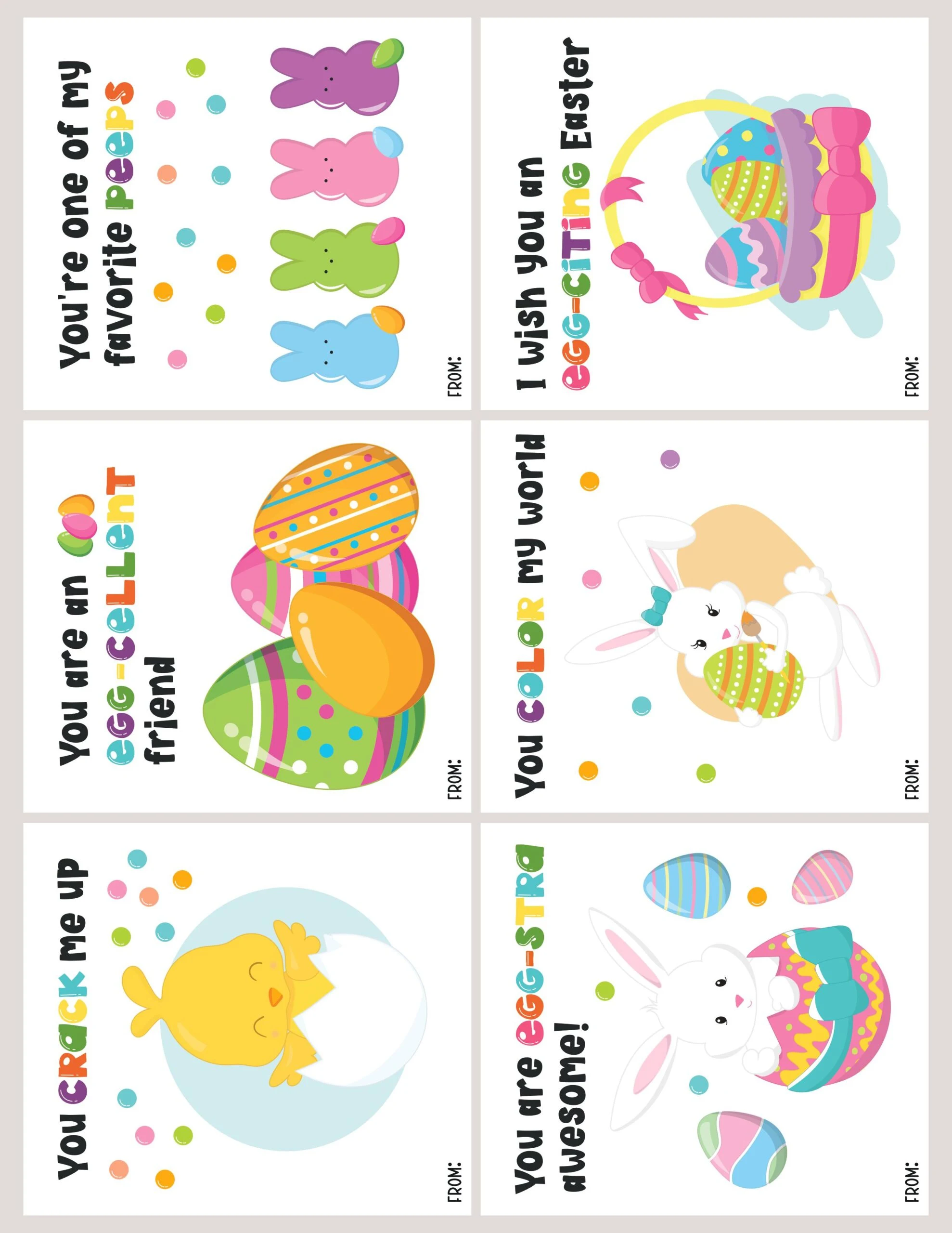 Printable Easter Cards