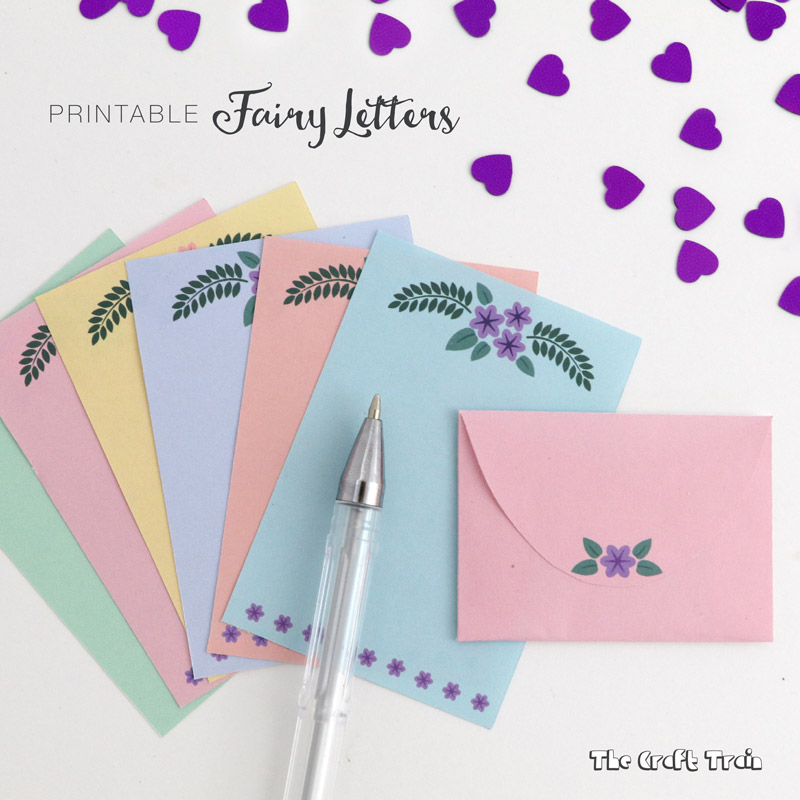 Printable Fairy Letters