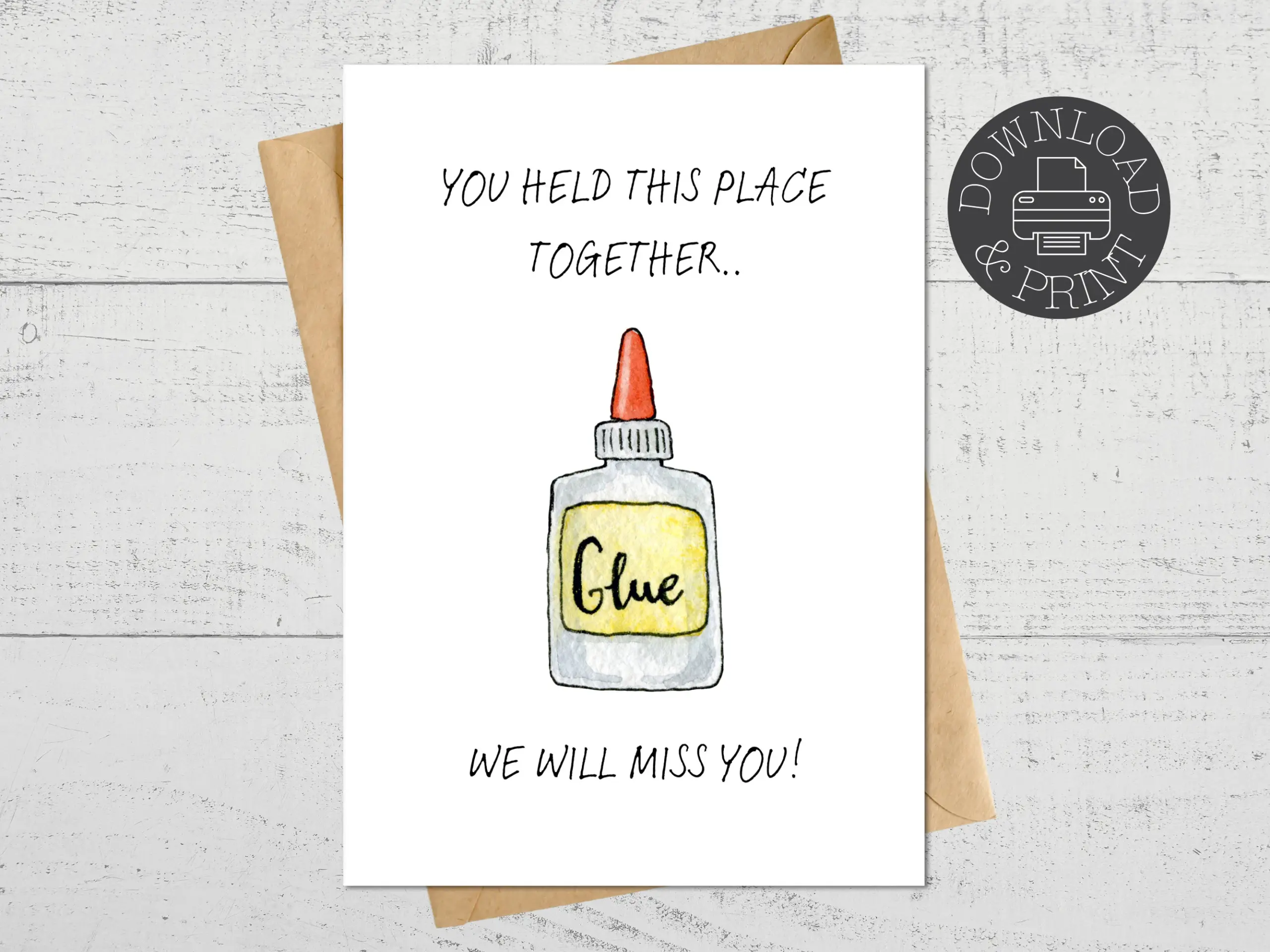 we will miss you cards for coworker printable free