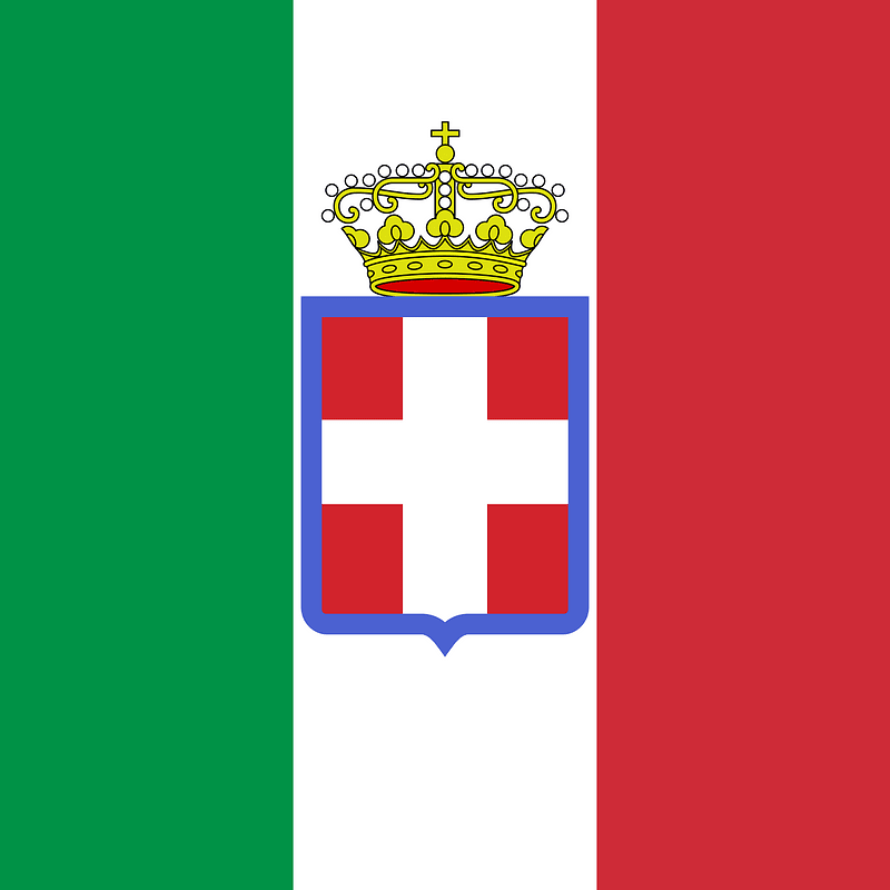 italian flag template free