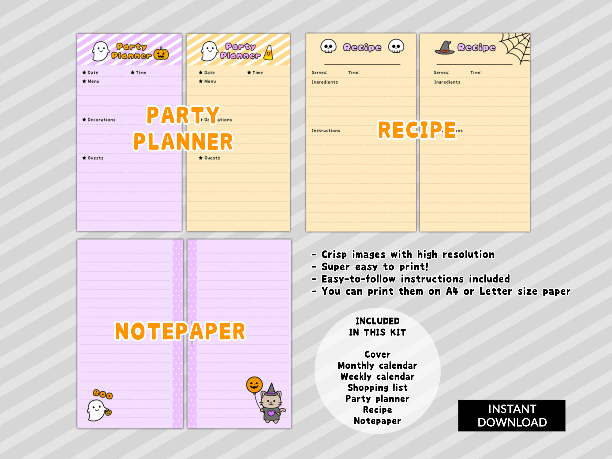 filofax personal size free printables