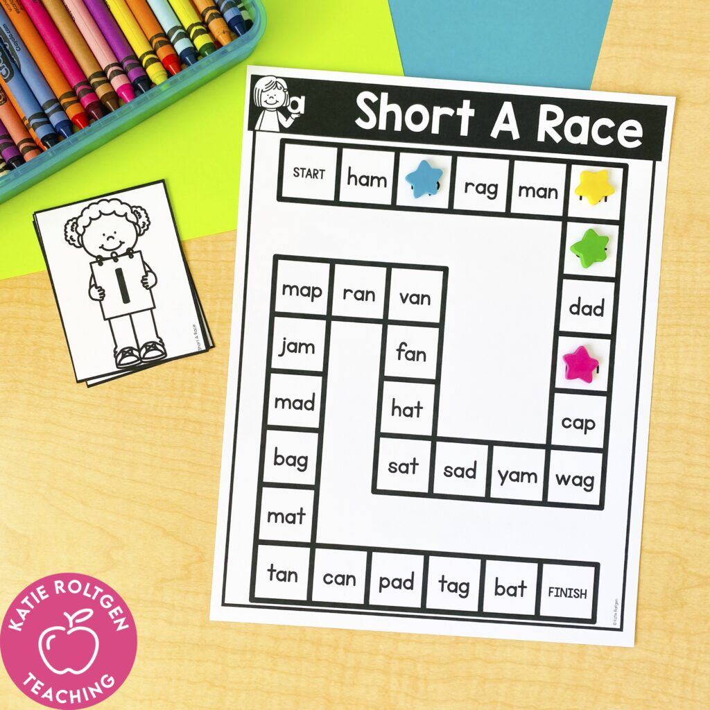 Printable Literacy Games For Kindergarten