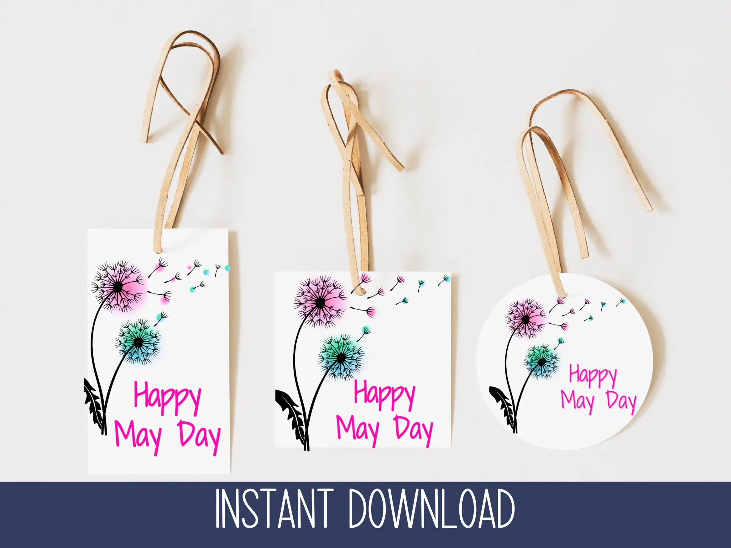 free printable may day cards