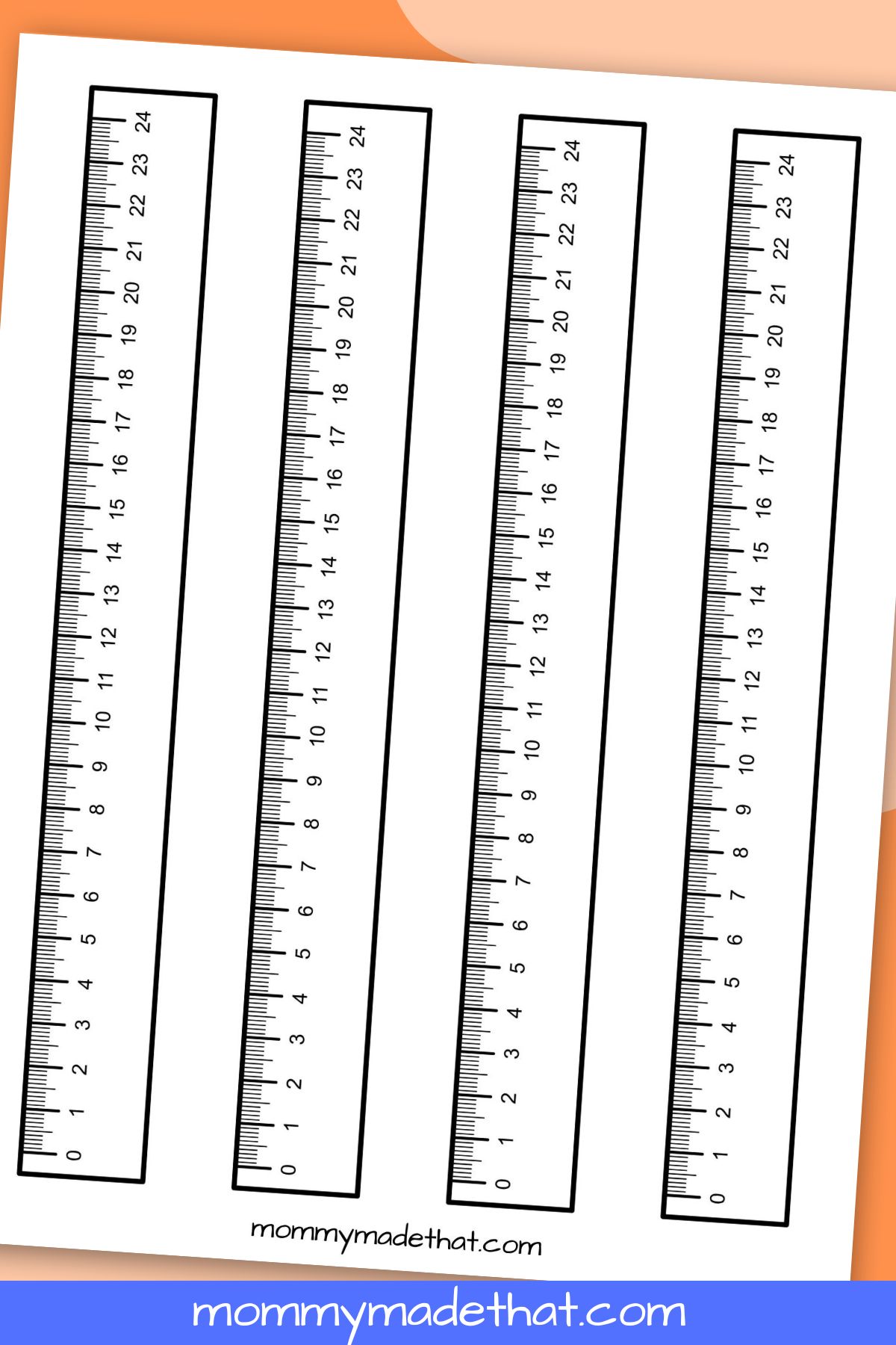 Printable Millimeter Ruler Printable Millimeter Ruler
