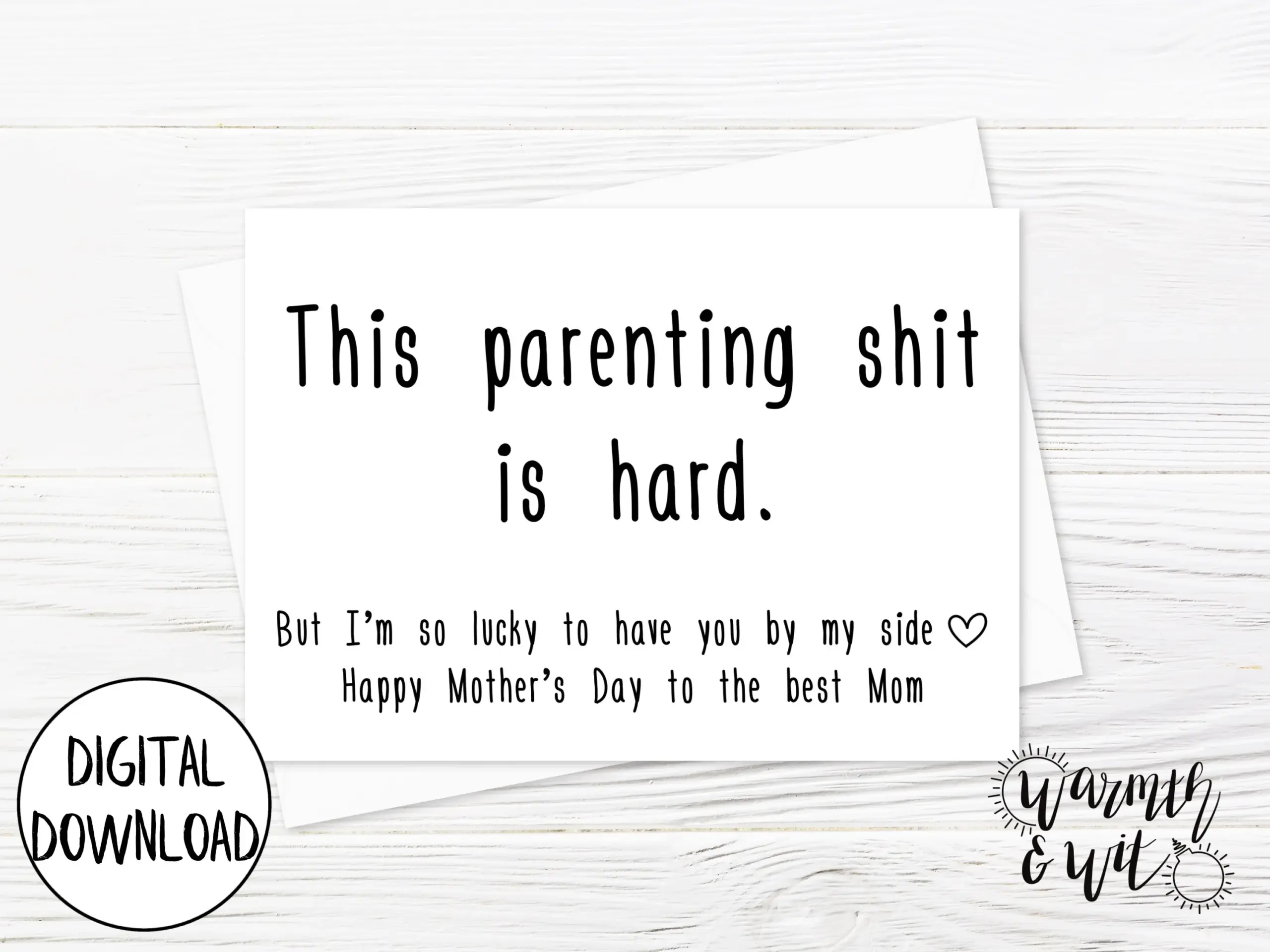 Printable Mothers Day Card For Wife Printable Mothers Day Card For Wife