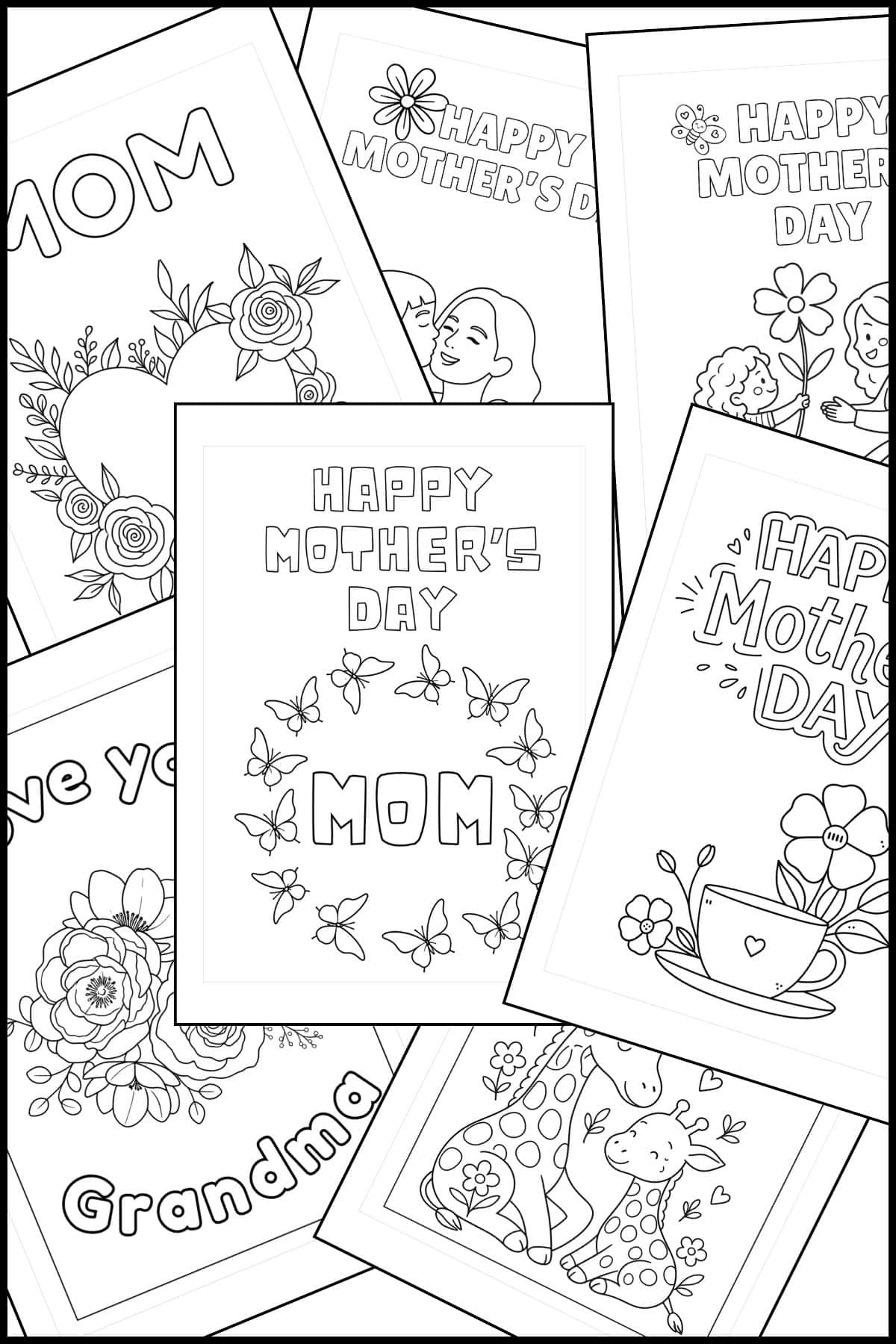 free printable mothers day card for aunt