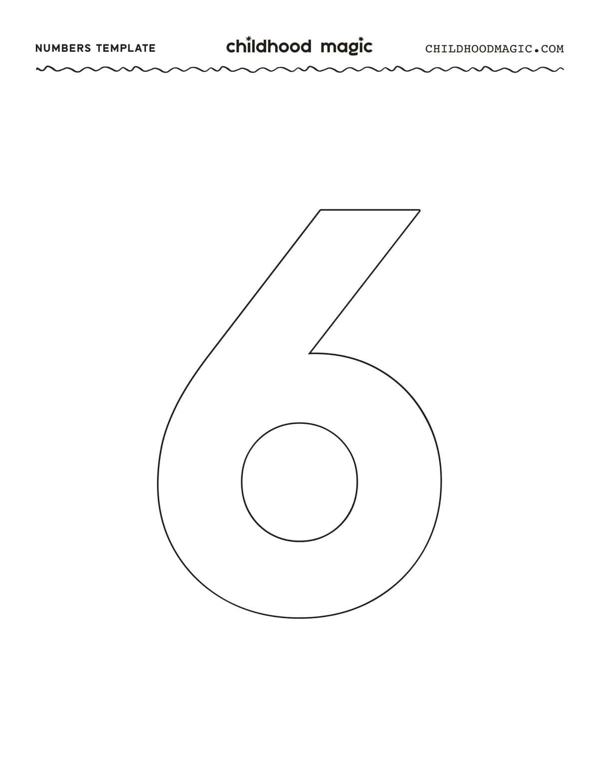 Printable Numbers 0 9 Free Number Outlines For Kids Printable Numbers 0 9 Free Number Outlines For Kids