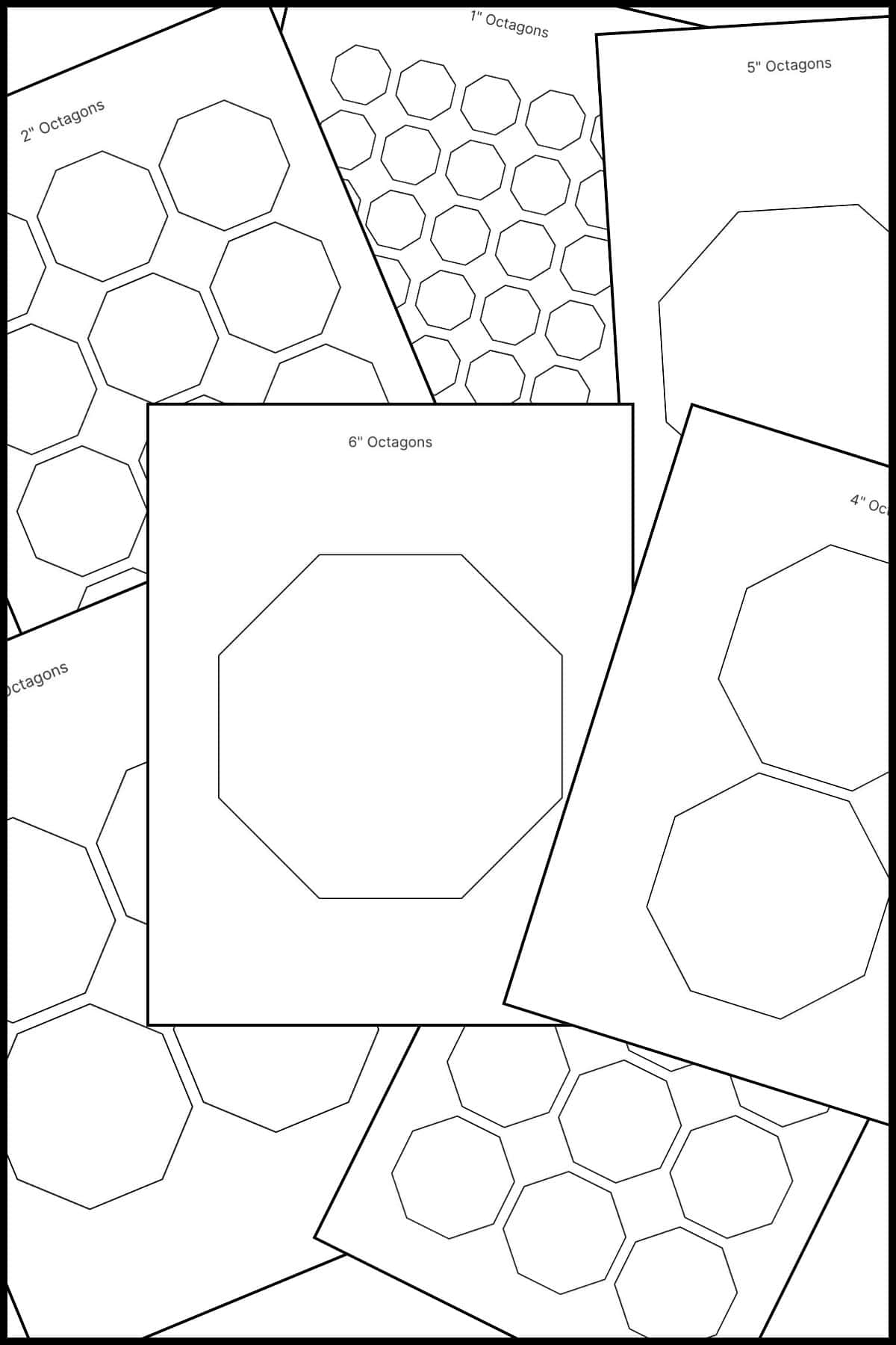 Printable Octagon Shape
