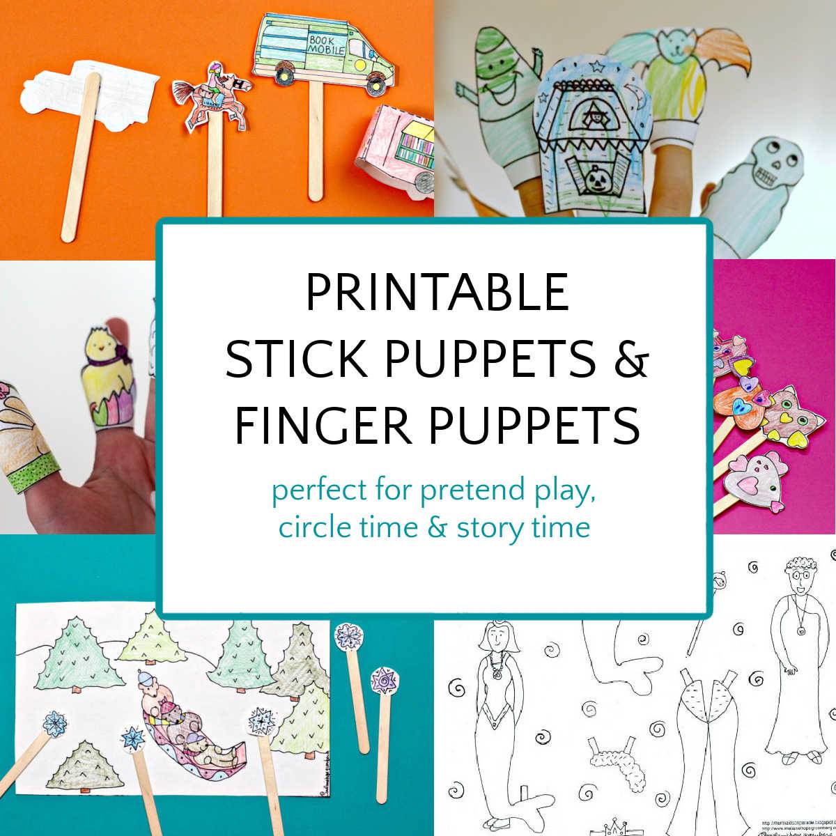 Printable Puppets