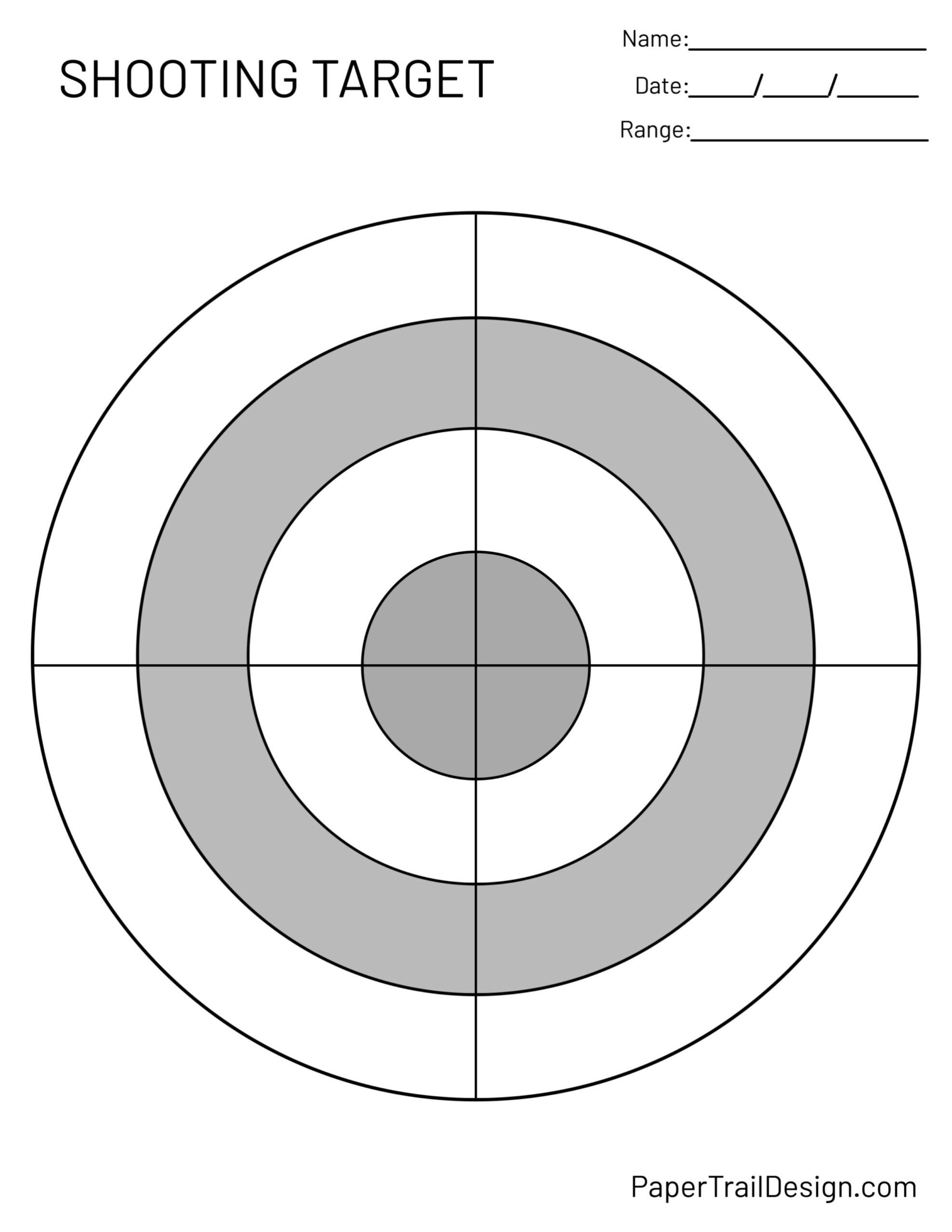 Printable Shooting Targets