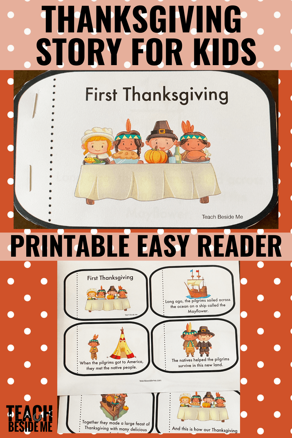 Printable Story Of Thanksgiving For Kids