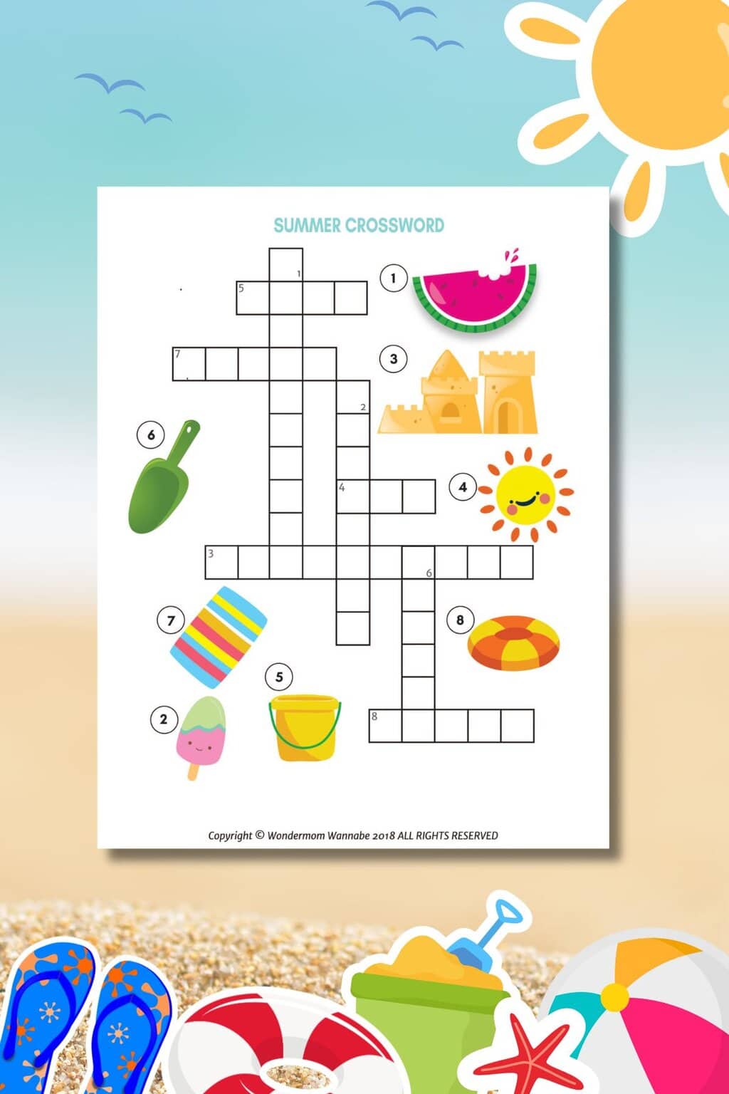 free printable crossword puzzles for kids