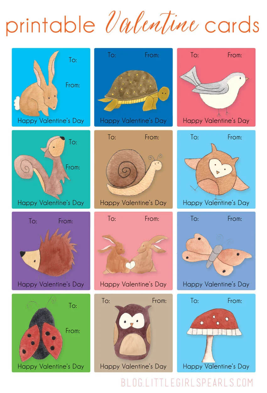 Printable Valentines