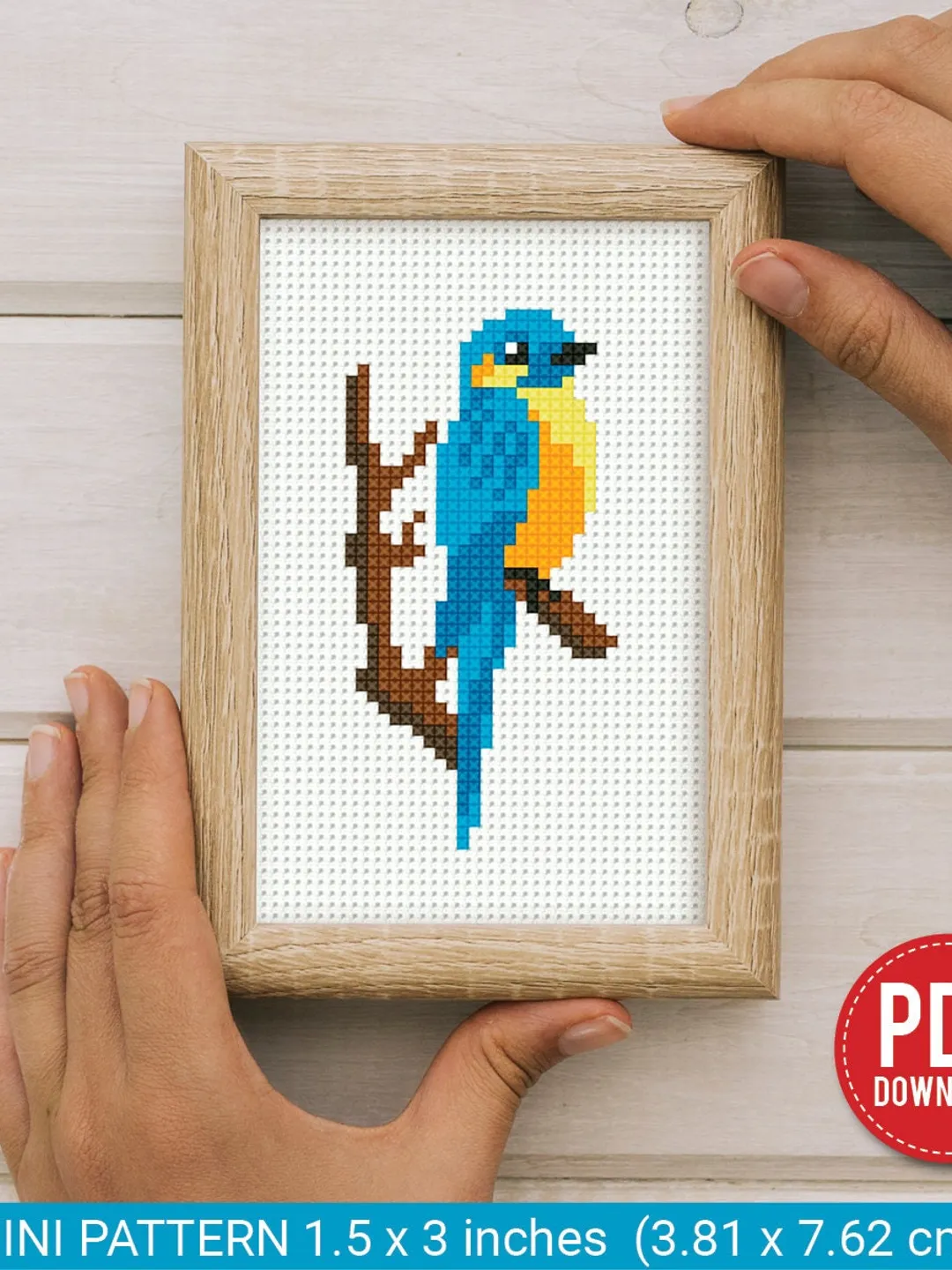 free easy printable bluebird cross stitch patterns
