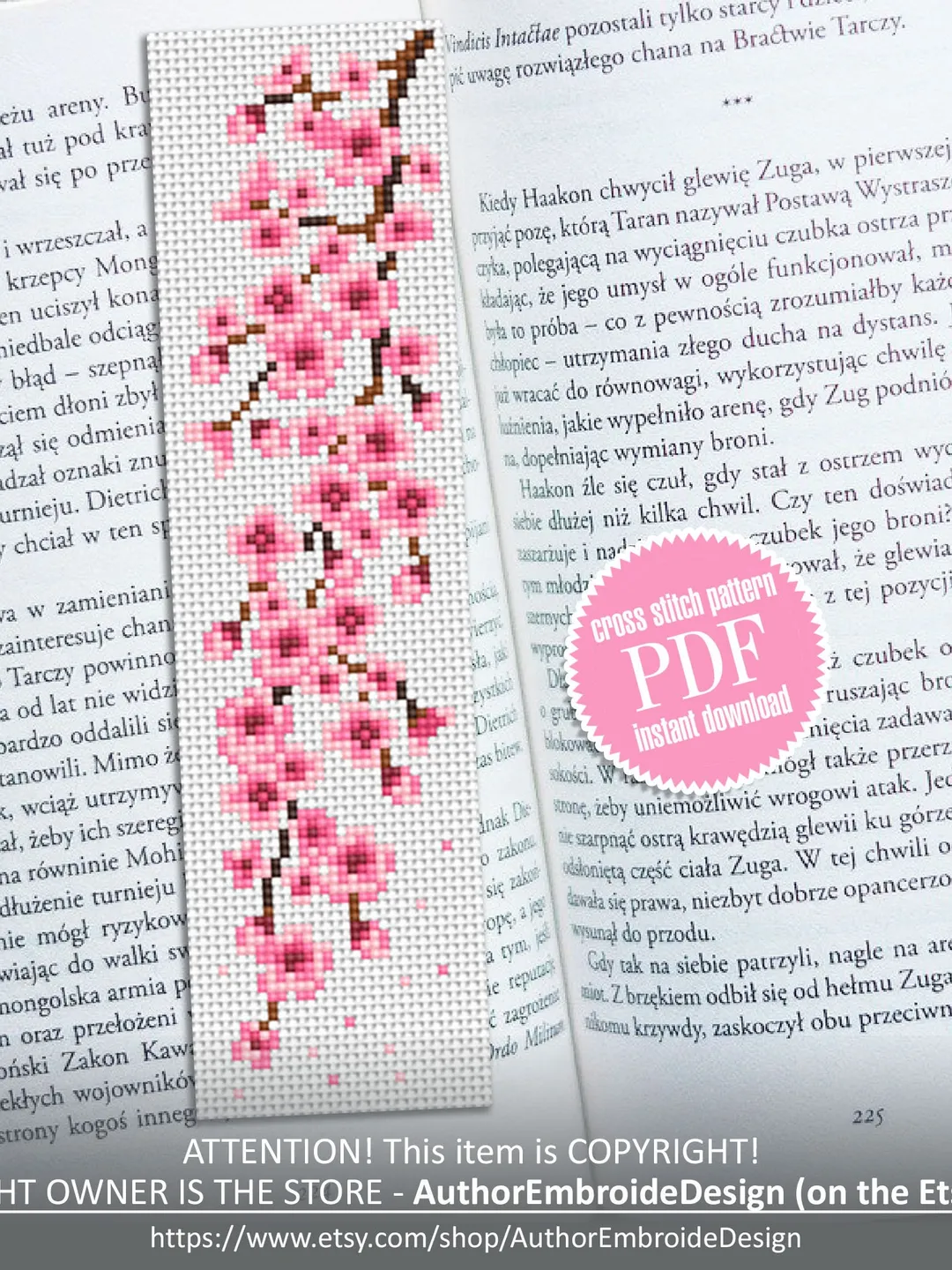free printable cross stitch bookmark patterns