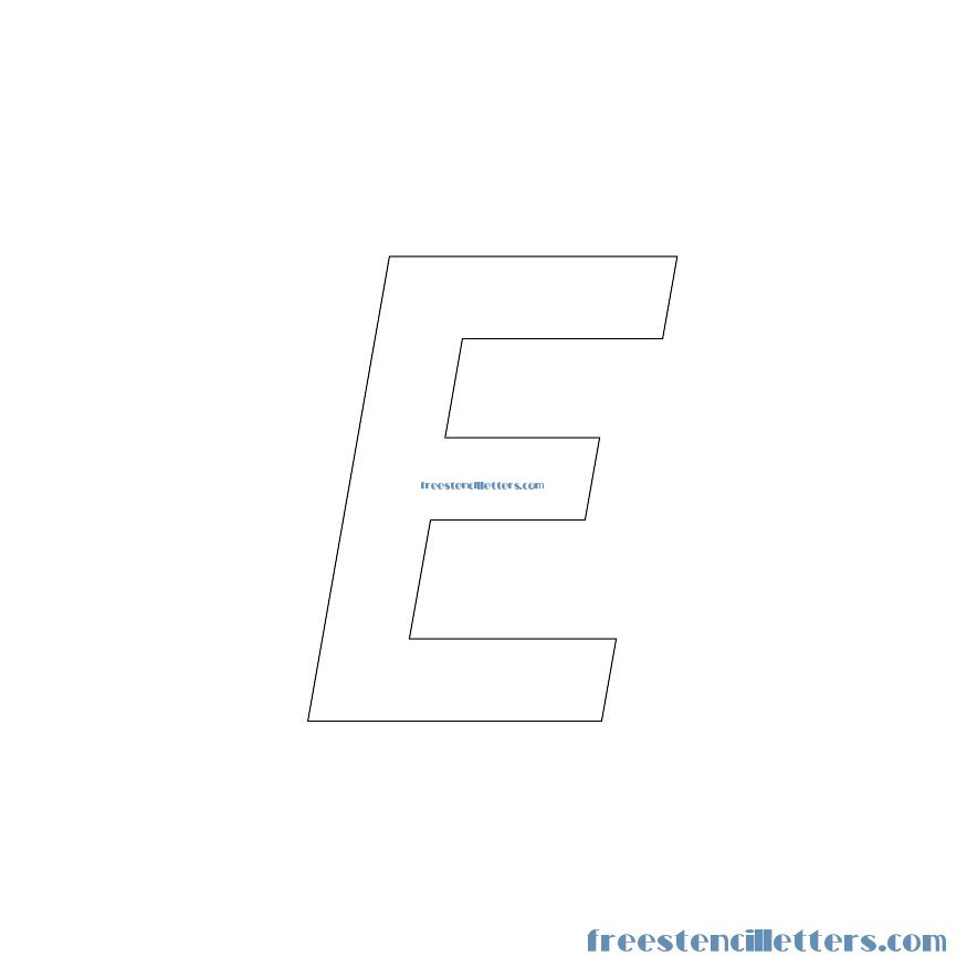 Professional Italic Stencils To Print And Cut