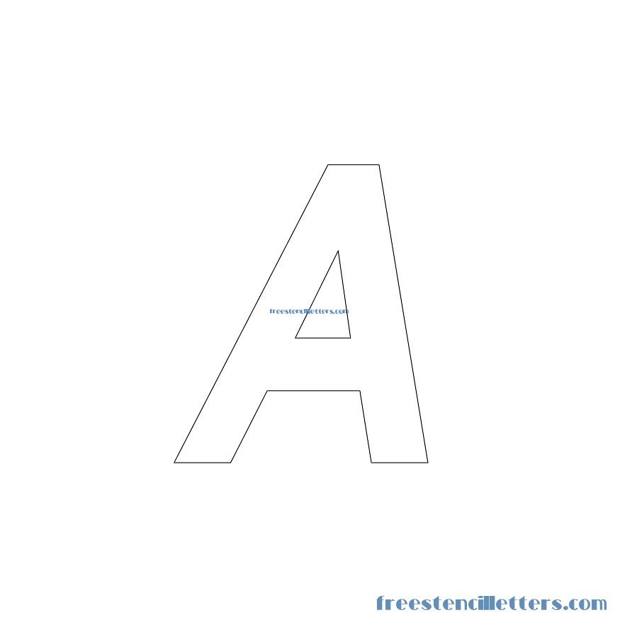 Professional Italic Stencils To Print And Cut