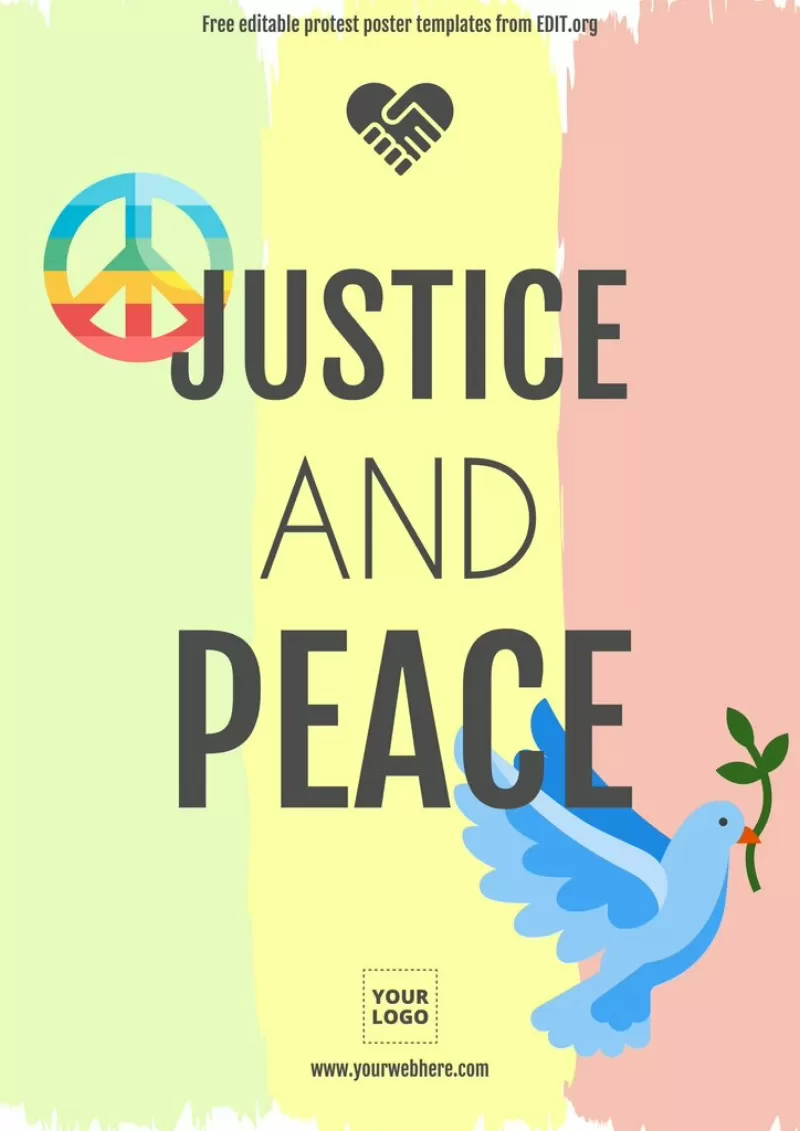 free printable protest posters