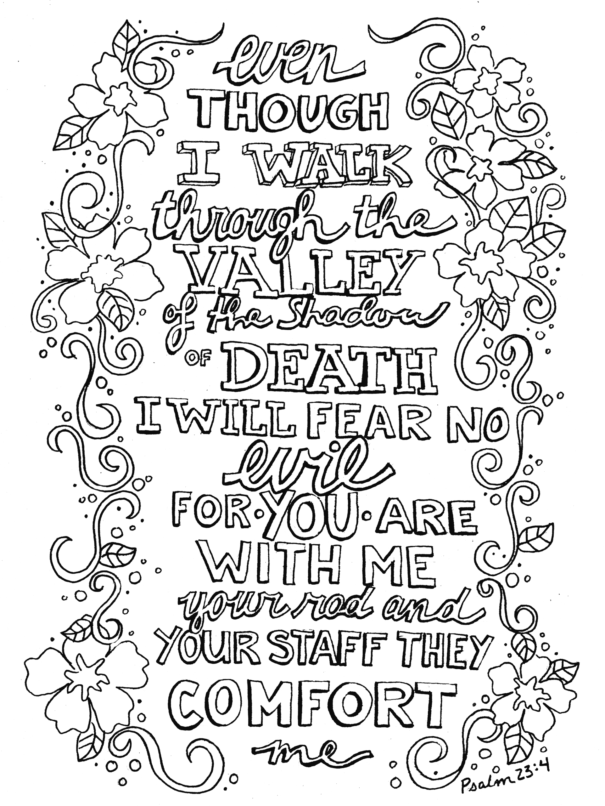 Psalm 234 Sunday Doodle