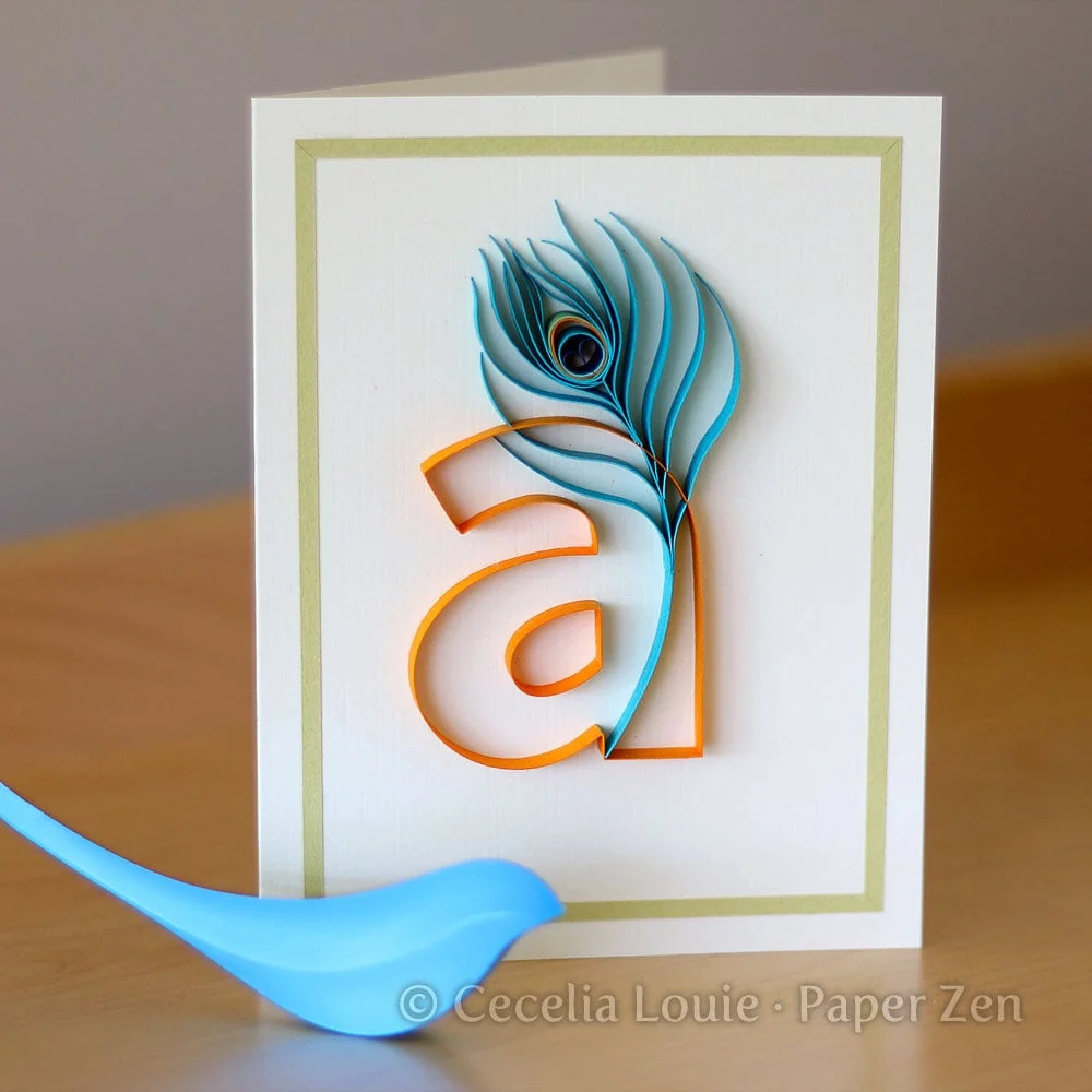 alphabet free printable quilling patterns