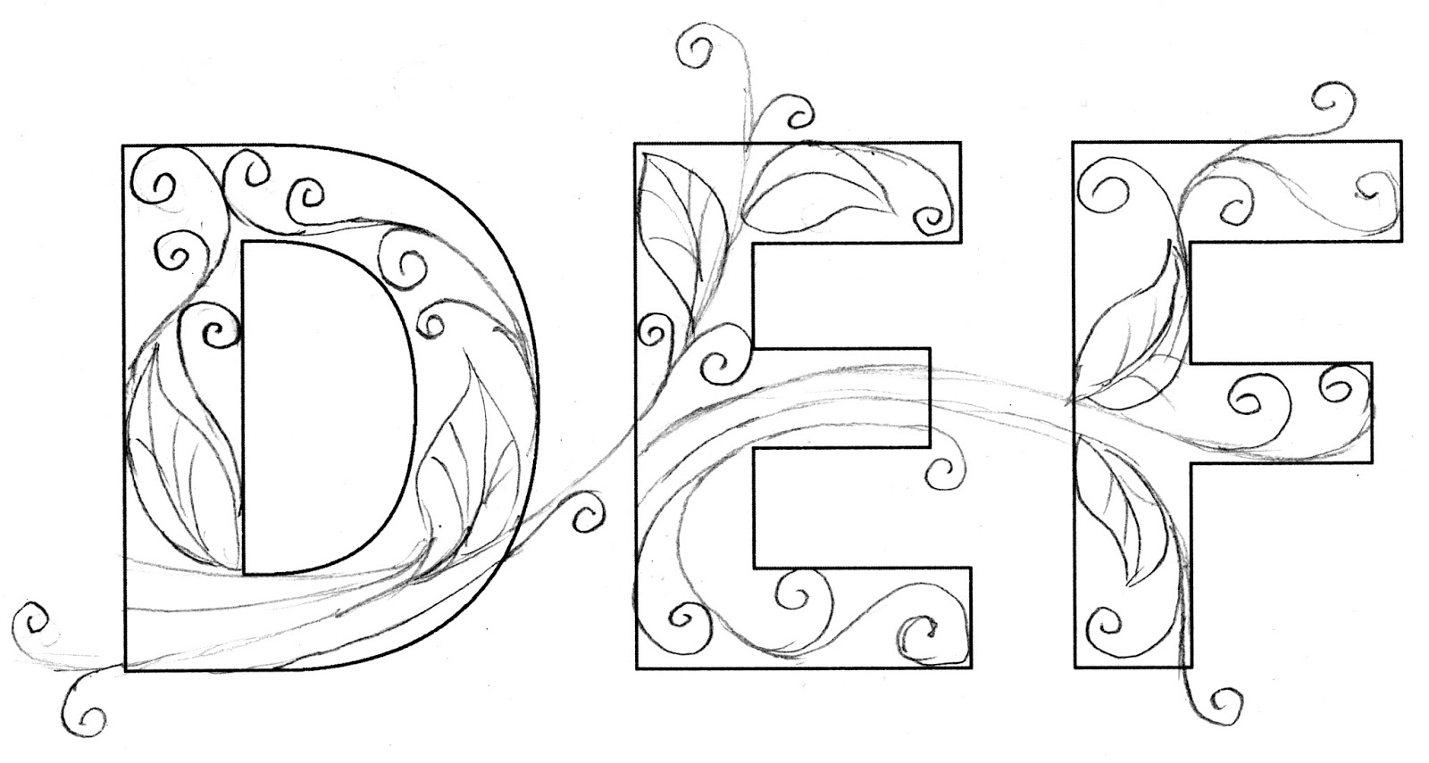 Quilling Letters Tutorial Def How To