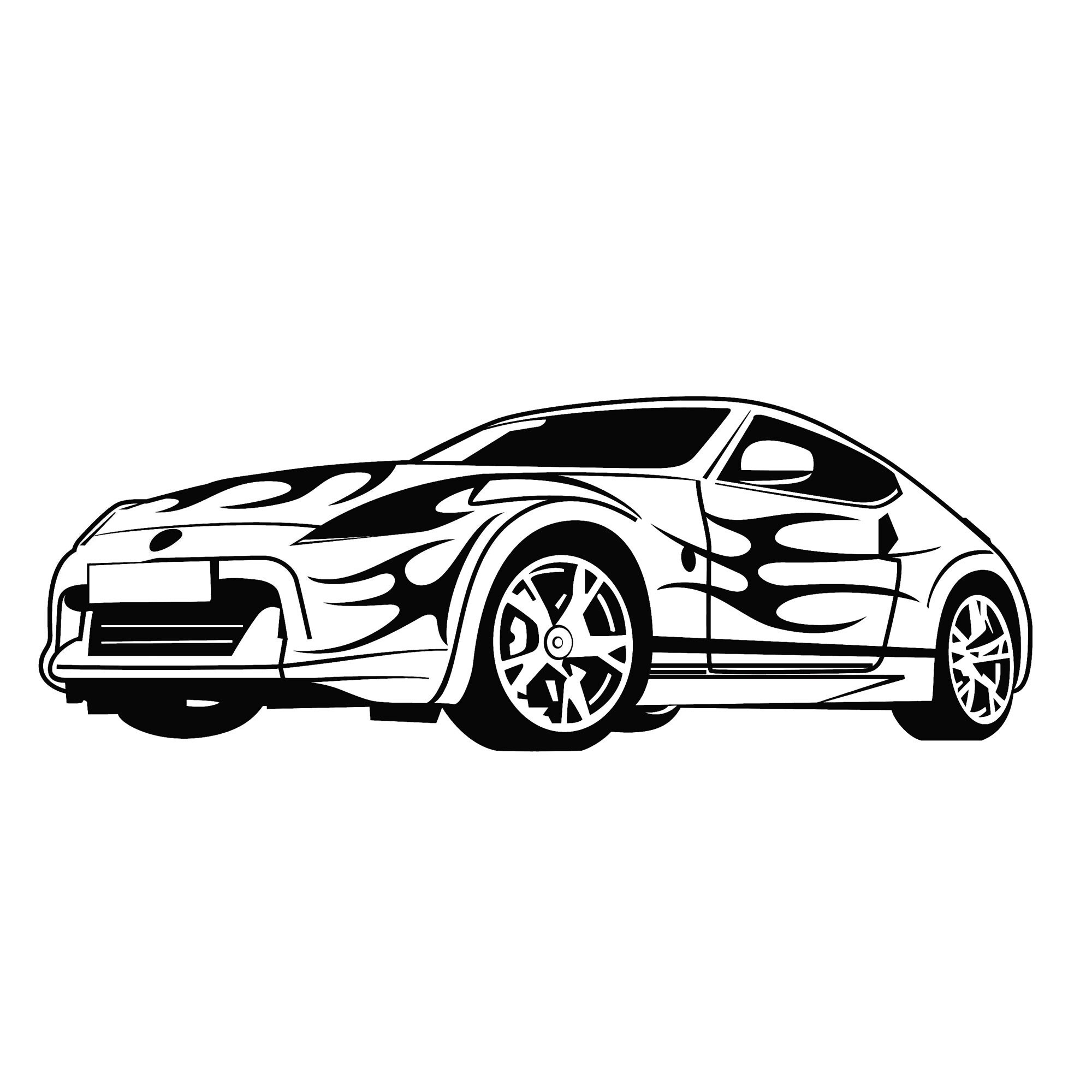 free printable car stencils