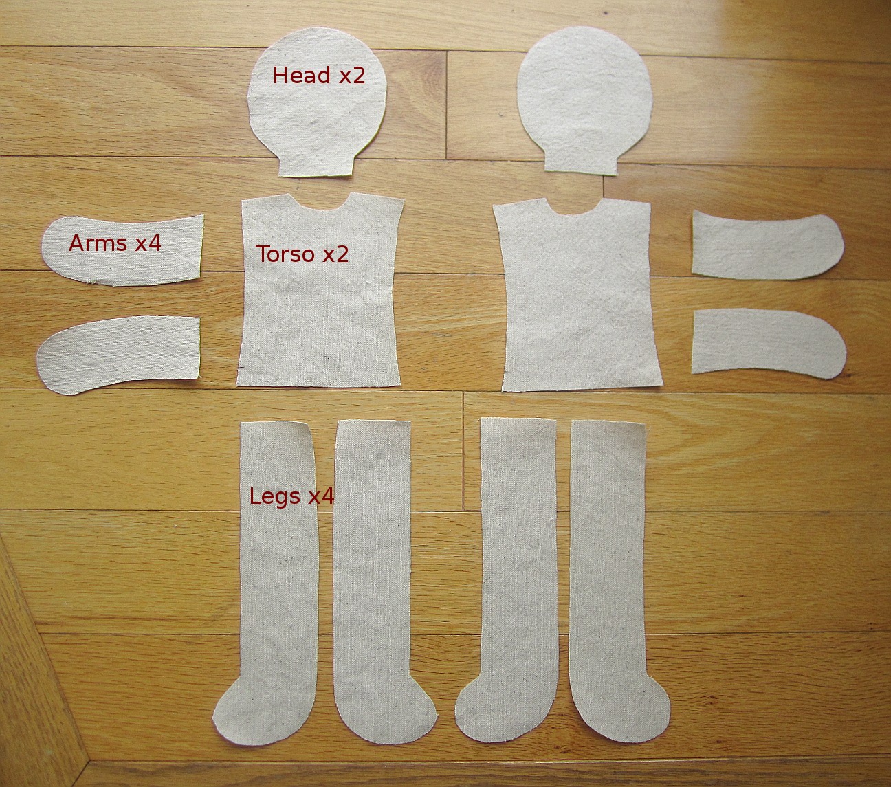 Rag Doll Sewing Instructions