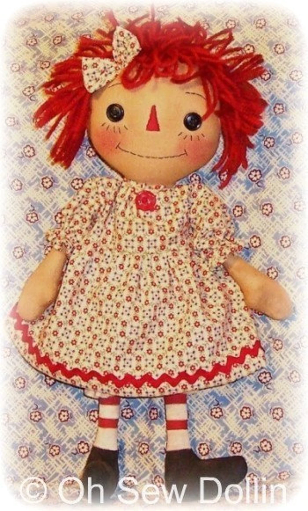Raggedy Ann Doll Pattern Instant