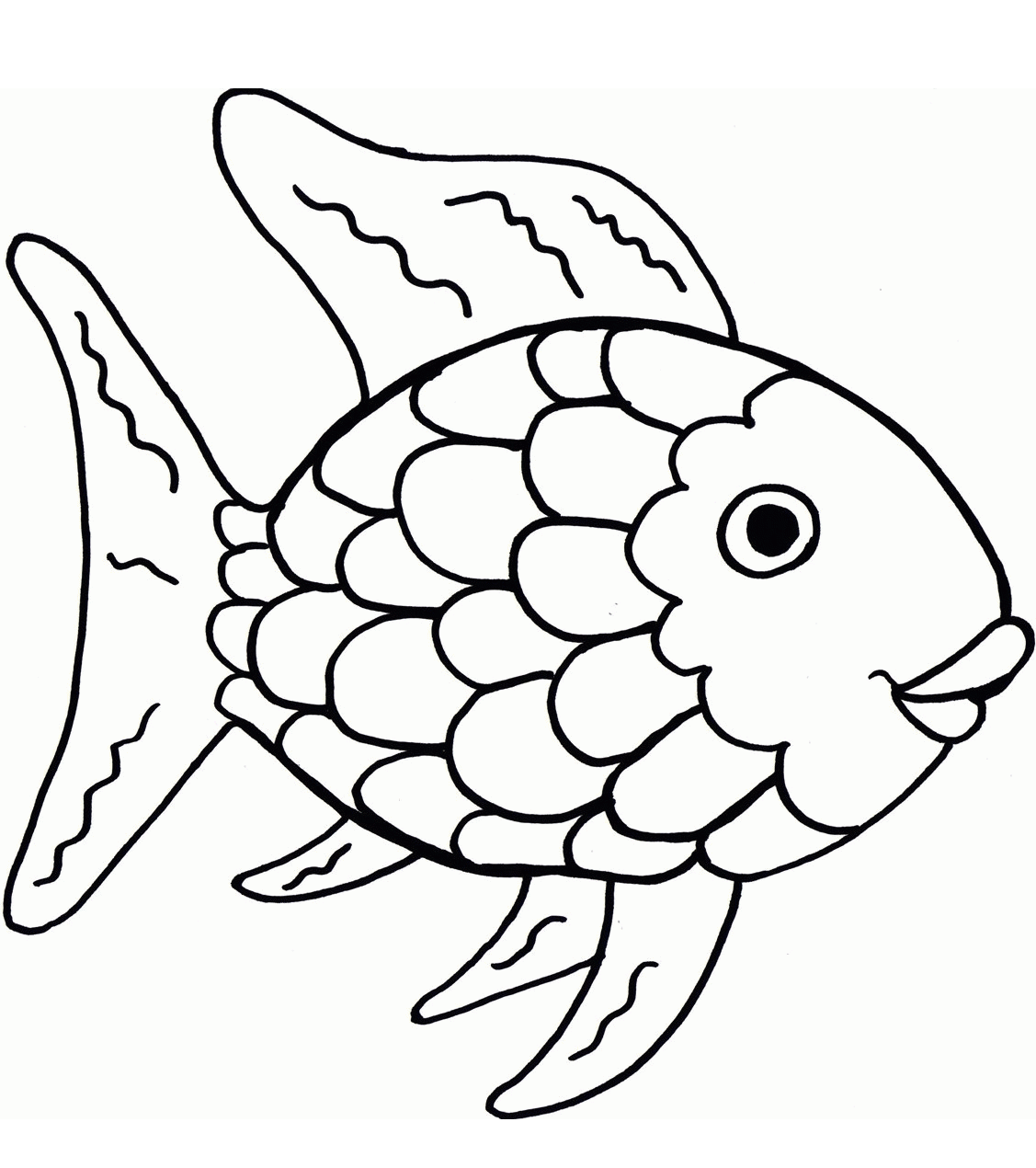 Rainbow Fish Printable