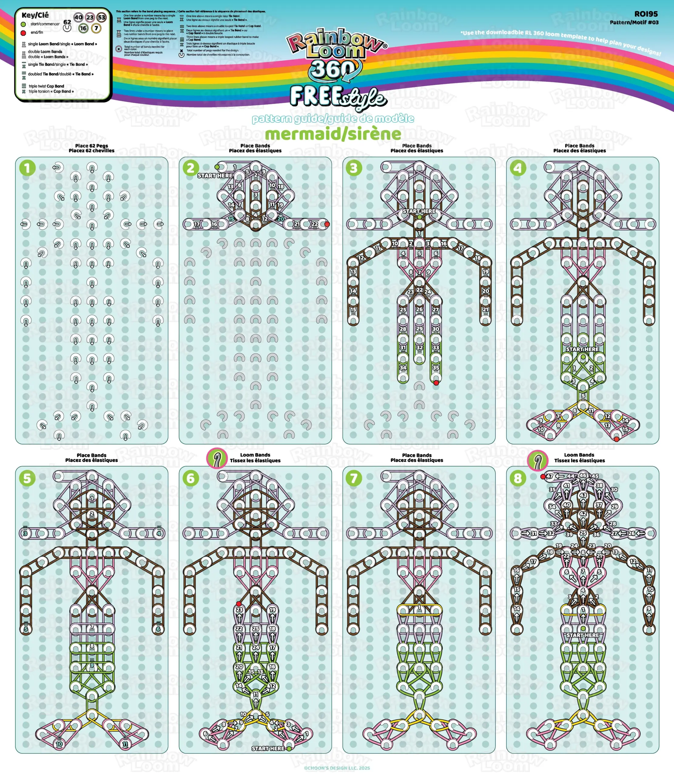 Rainbow Loom 360 Tutorials
