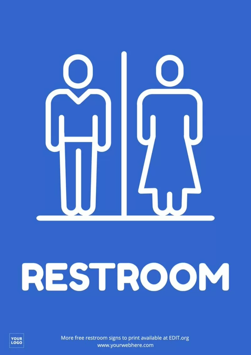 Restroom Signs