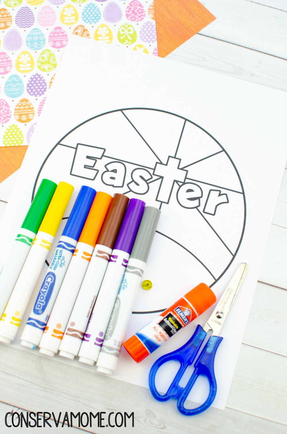 free printable easter story wheel