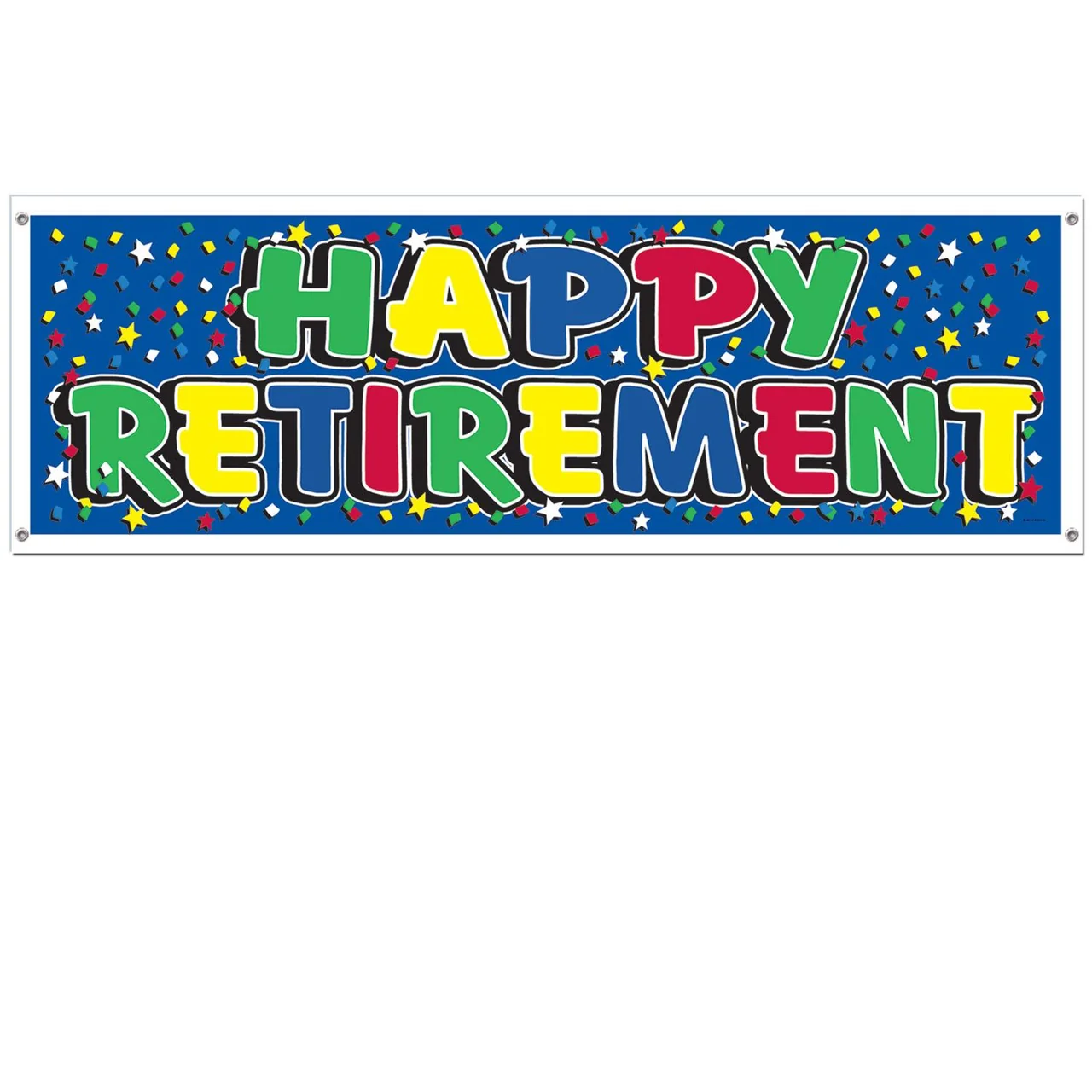 free printable happy retirement banner