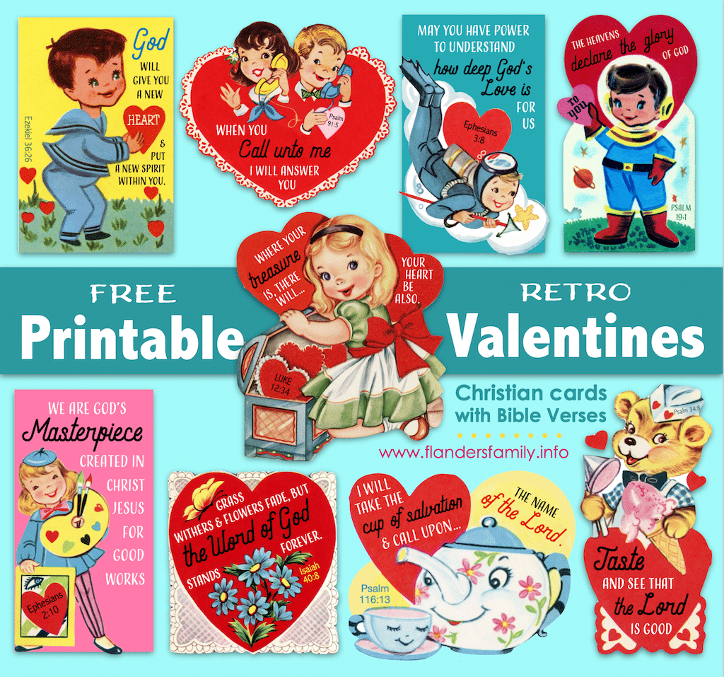free printable vintage valentine images