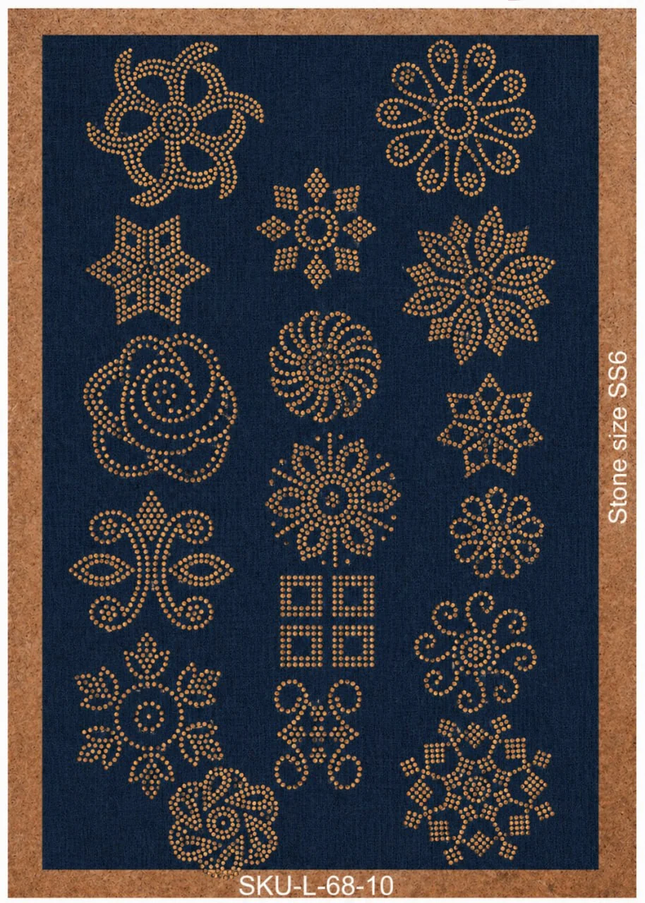 Rhinestone Ready Template