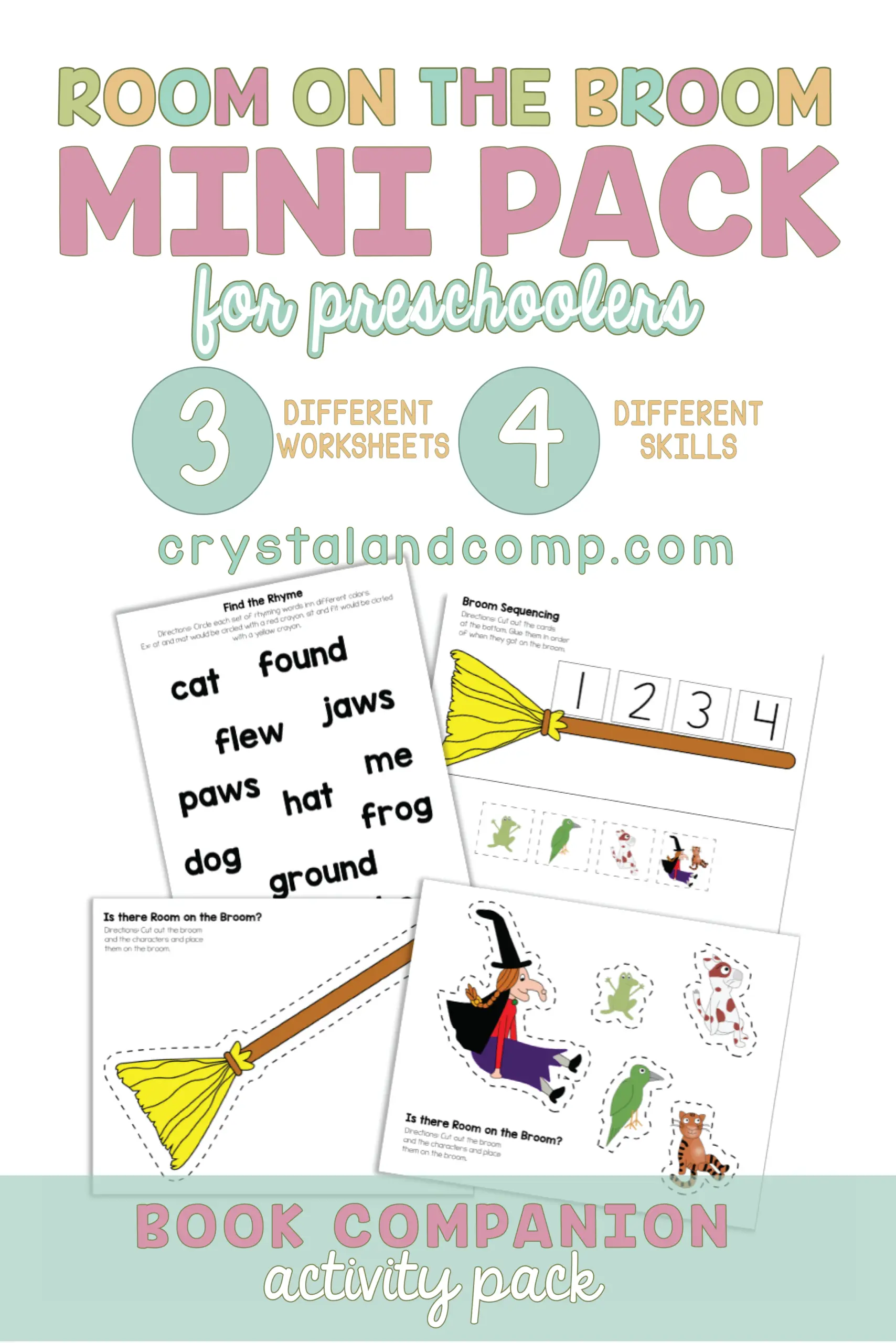 room on the broom printables free