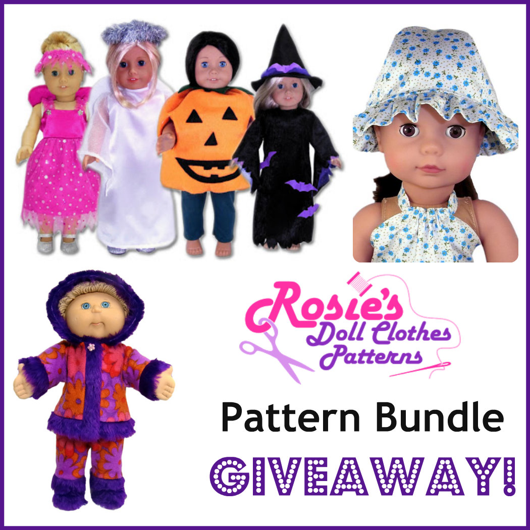 Rosies Doll Clothes Patterns Bundle
