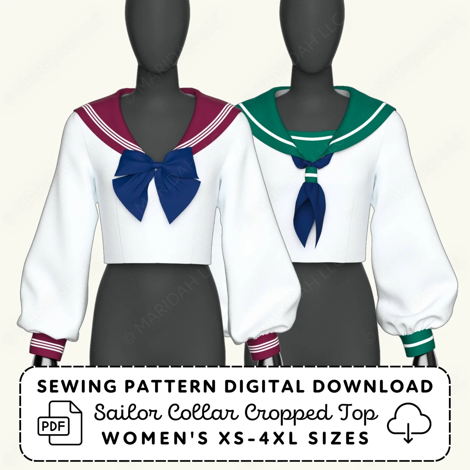 Sailor Collar Shirt Pack