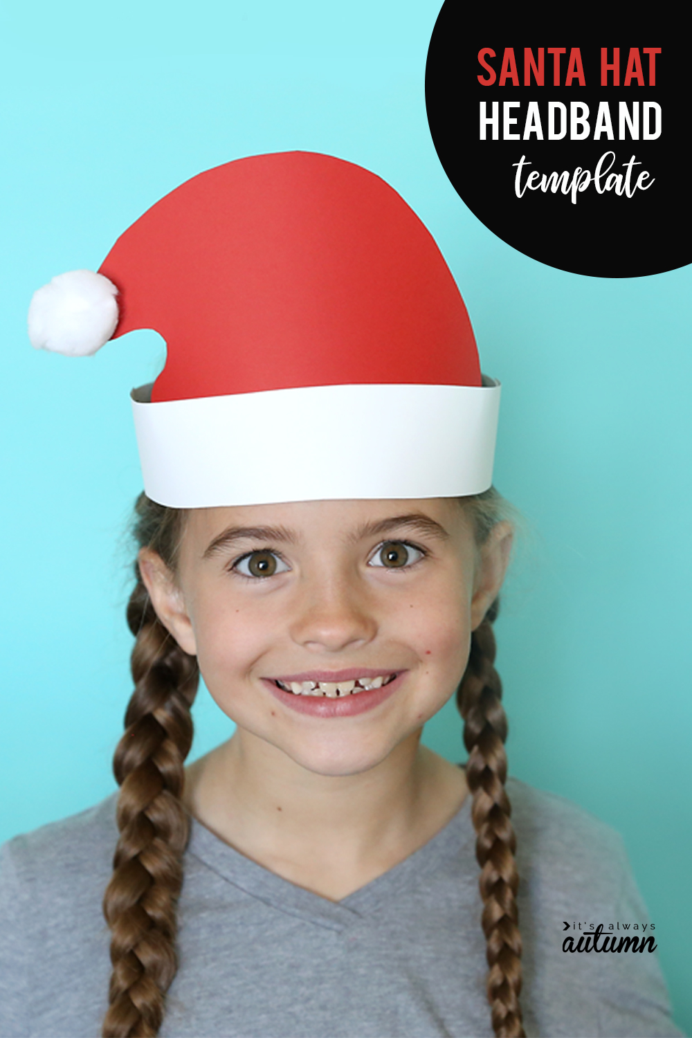 Santa Elf Reindeer Headbands Easy Christmas Craft For Kids