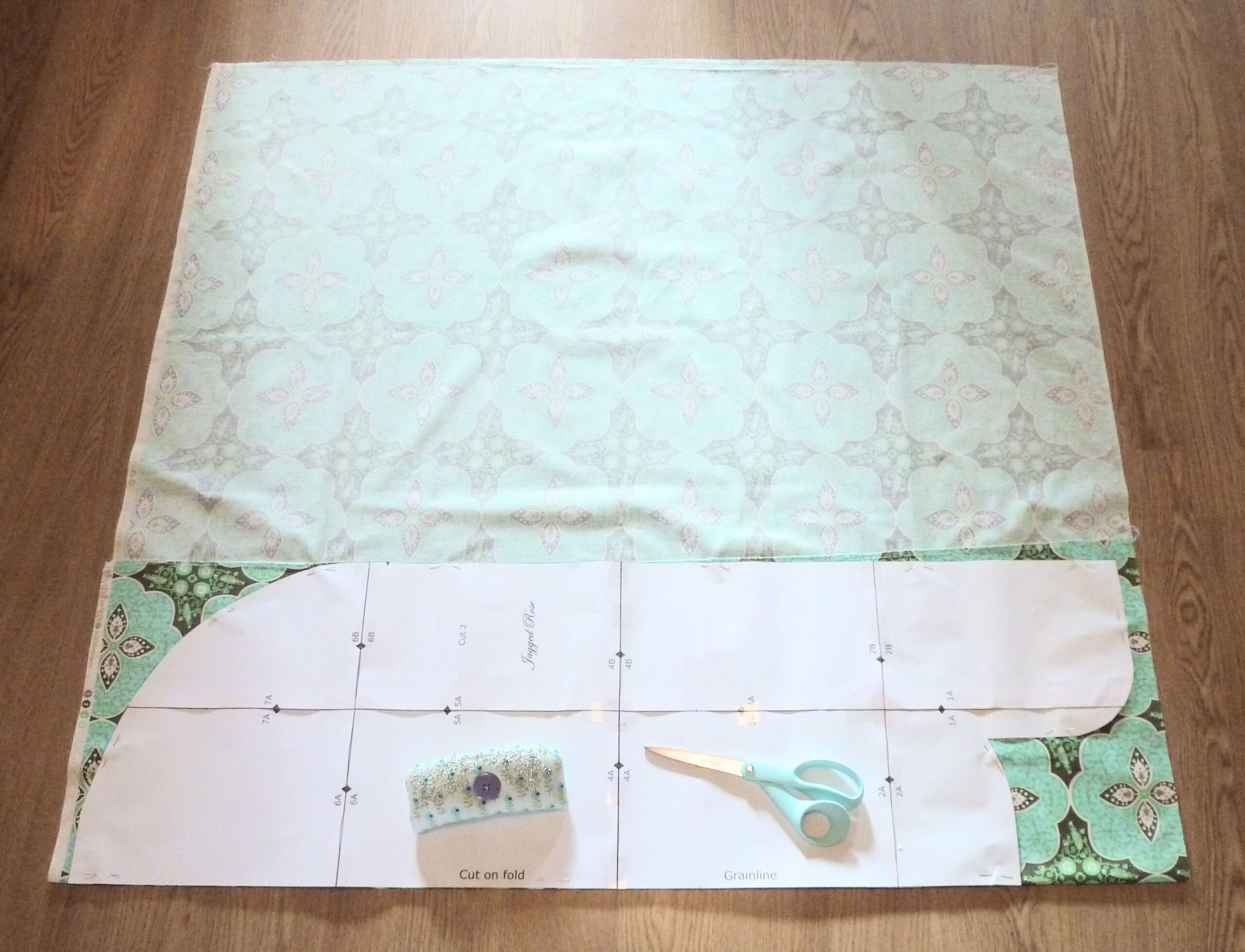 Scandi Baby Nest Sew Along Lets Get Cutting