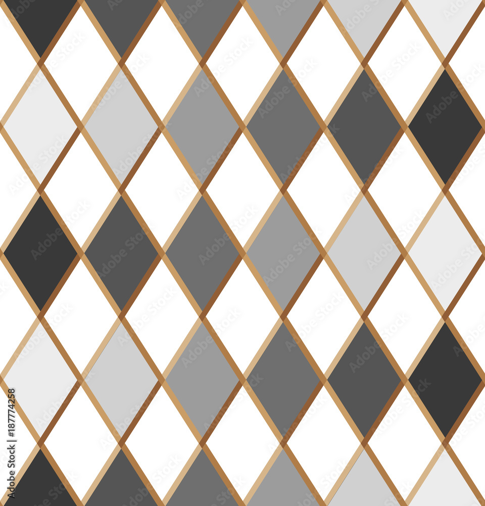 Seamless Harlequin Pattern F187774258