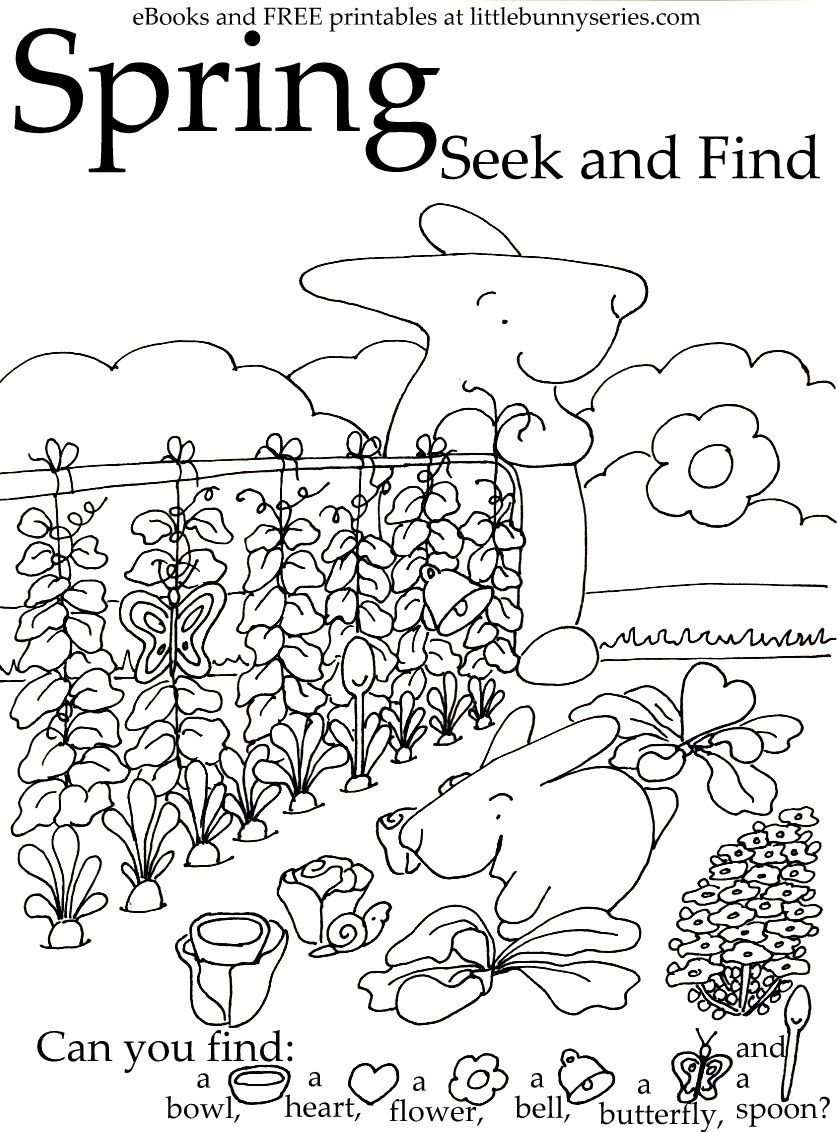 Seek And Find Worksheets Seek And Find Worksheets