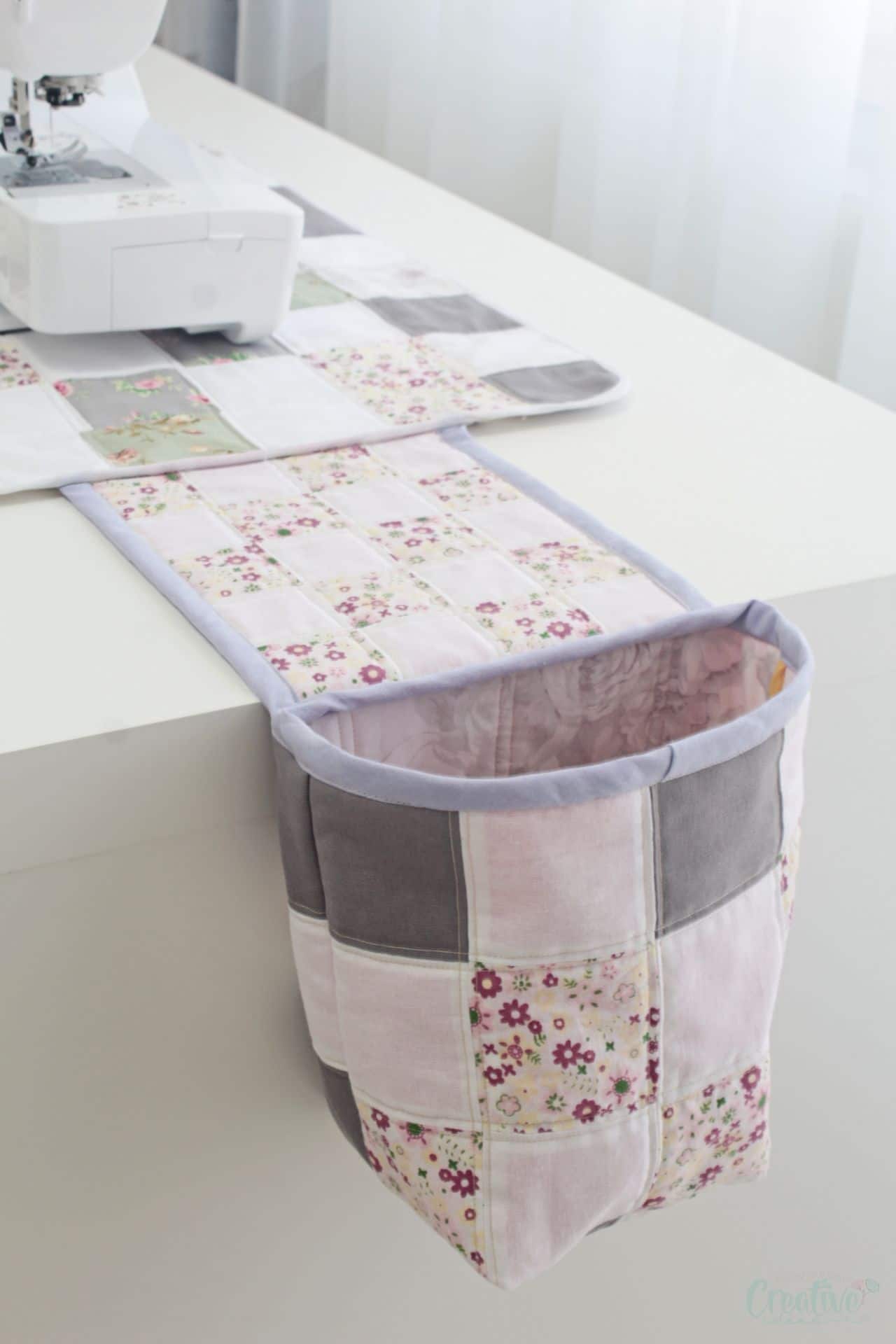 Sewing Mat With Thread Catcher