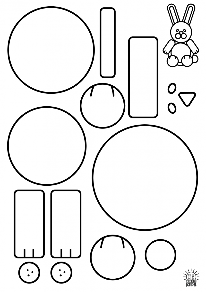 Shape Animal Craft For Kids Shape Animal Craft For Kids